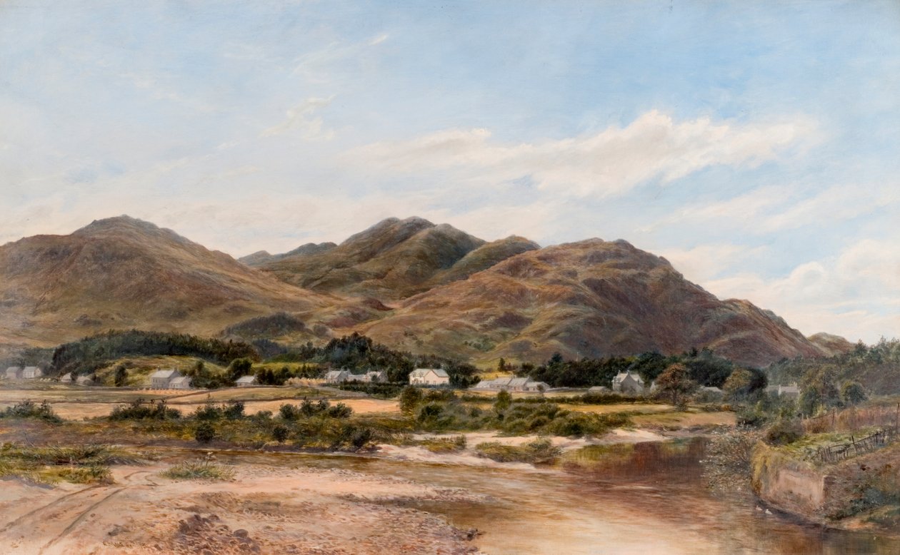 The Aberuchills (The Loch Aber Hills), 1873 av R. McEwan