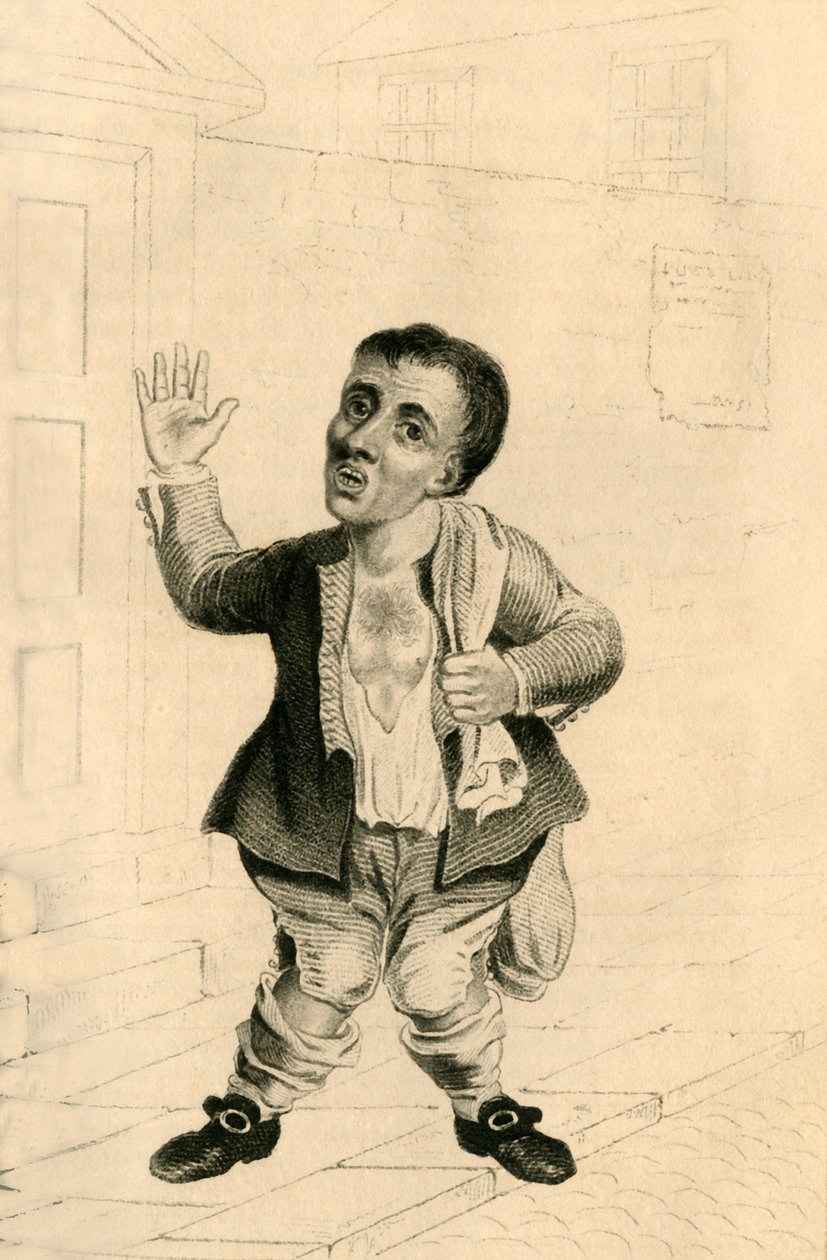 Jeffery Dunstan, borgmästare i Garratt, 1821. av R. Page