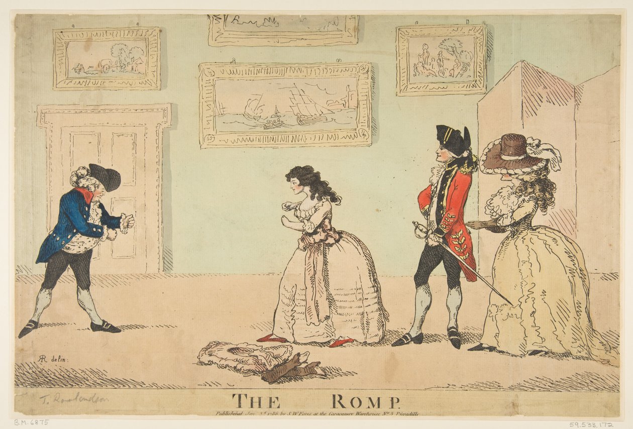 The Romp, 3 januari 1786. av R Rushworth