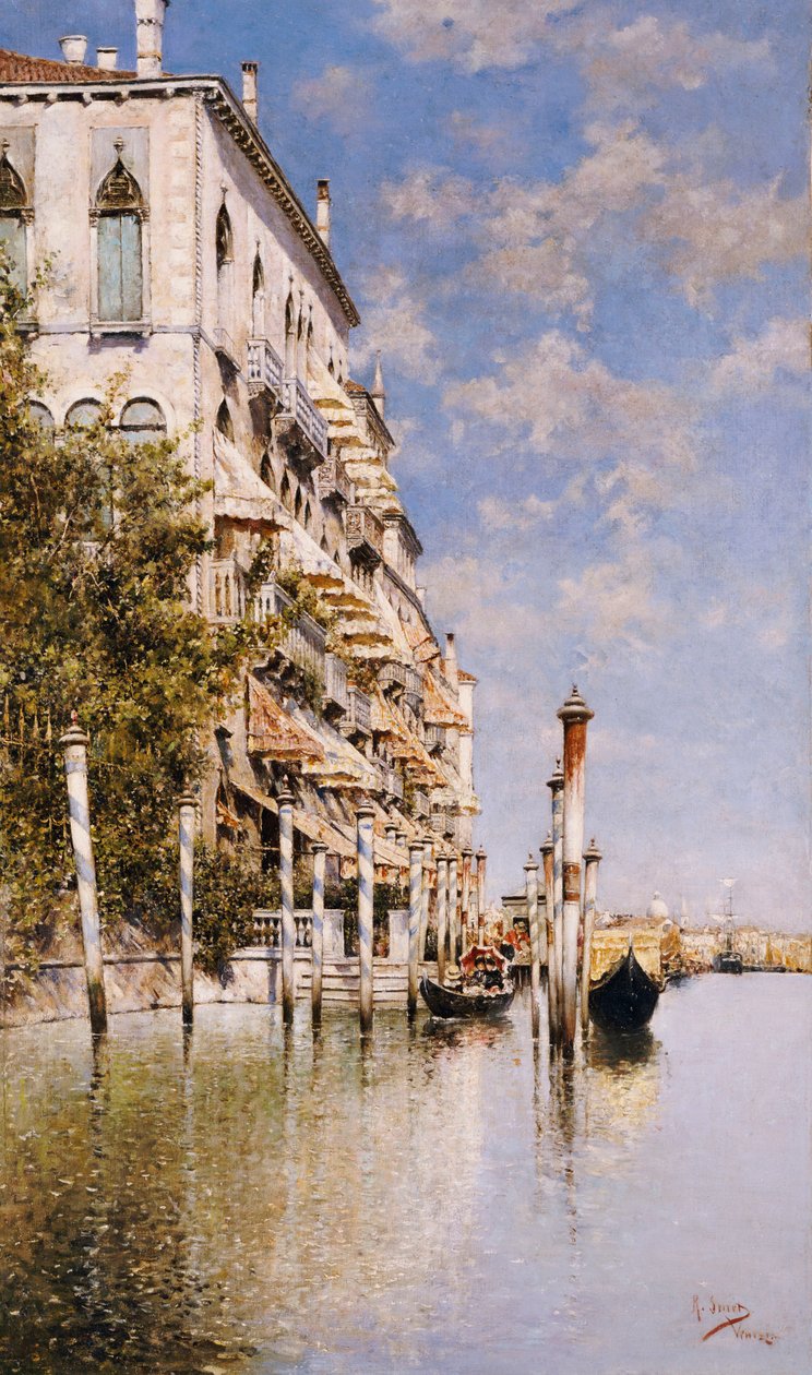 Längs Canal Grande av Rafael Senet
