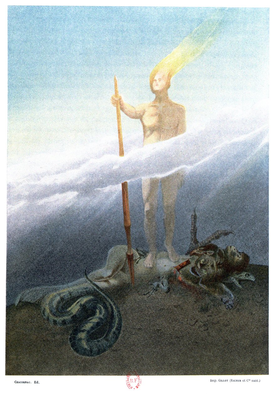 Absolution through Reincarnation, illustration från 
