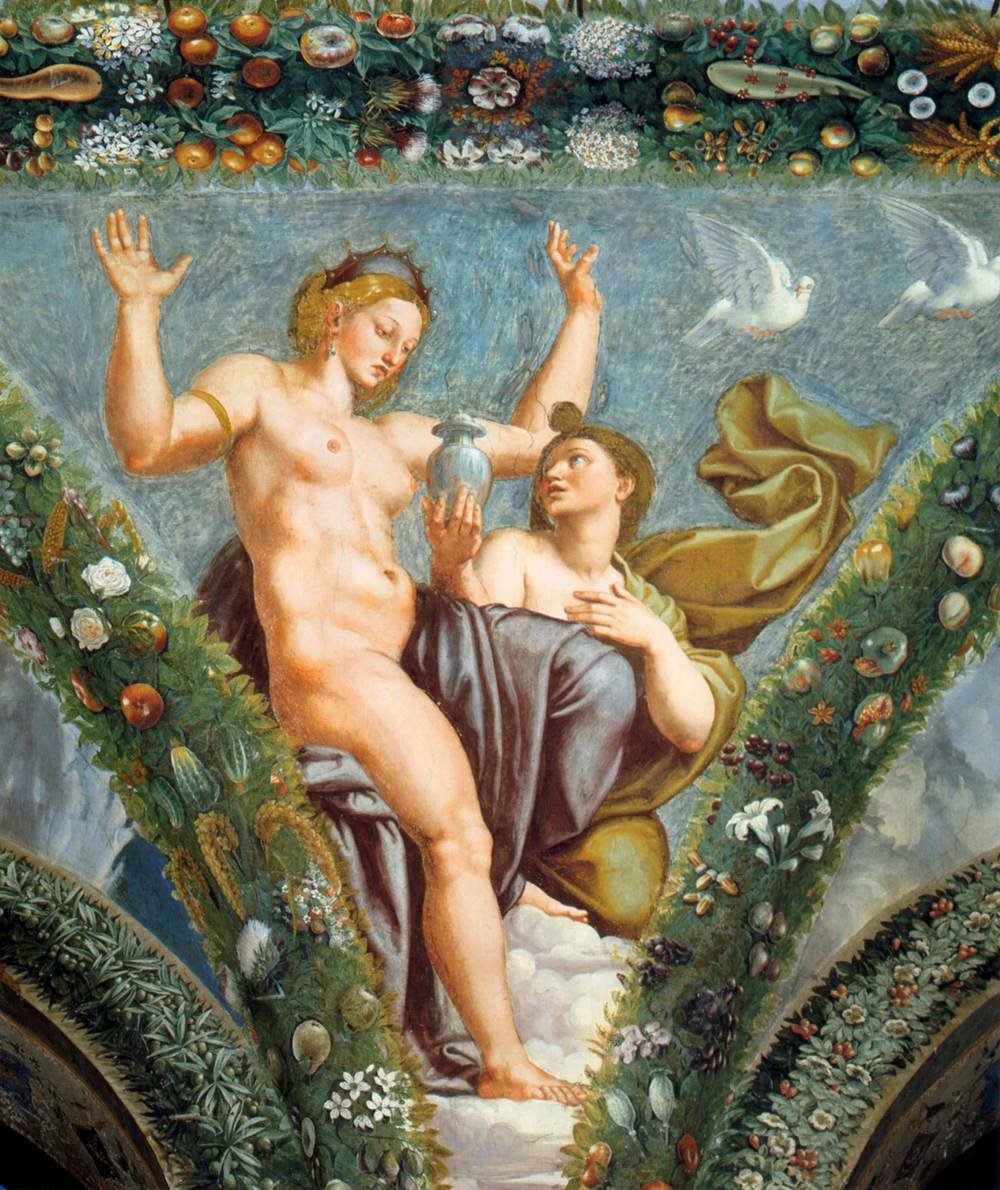 Venus and Psyche av Raffaello Sanzio Raphael