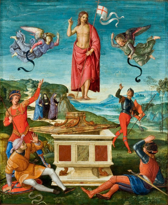 Auferstehung Christi  av Raffaello Sanzio Raphael