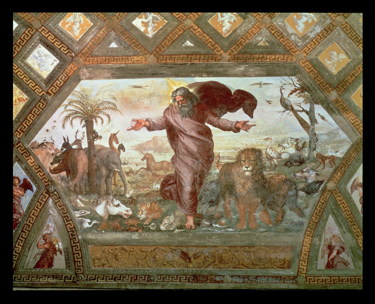 Le Atua Foafoaina le Earthswed av Raffaello Sanzio Raphael