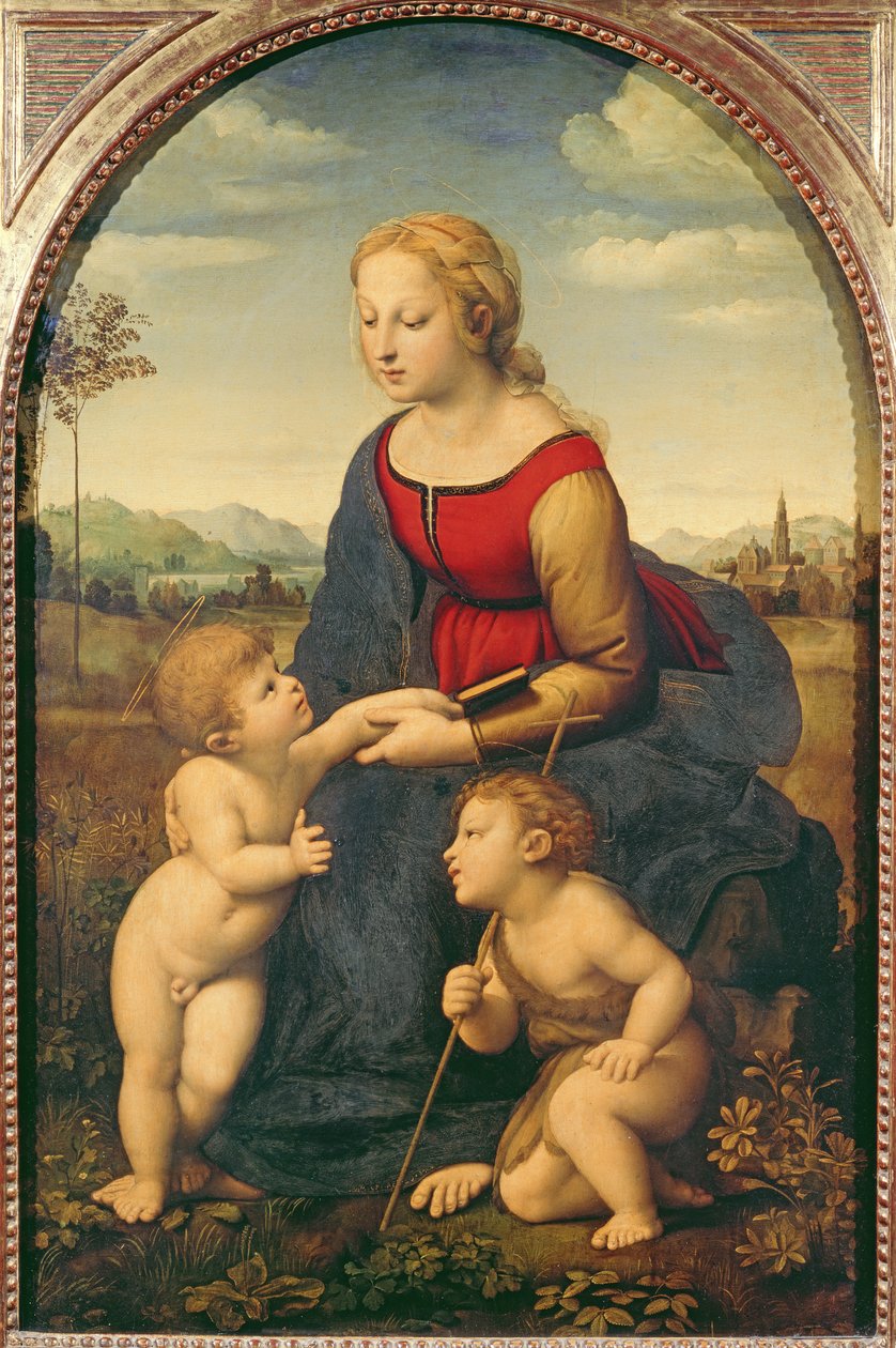 Den vackra Jardiniere av Raffaello Sanzio Raphael