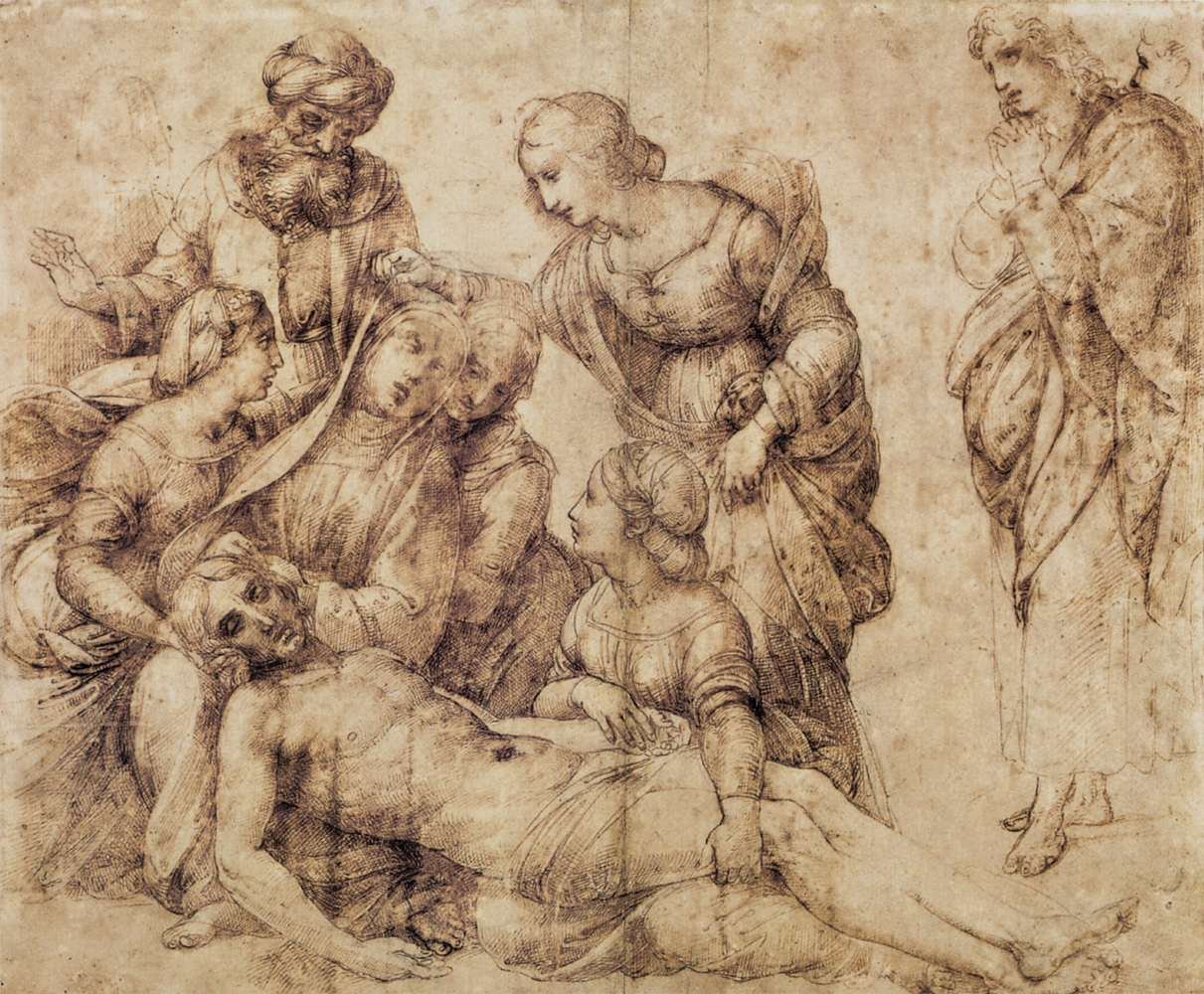 Lamentation av Raffaello Sanzio Raphael