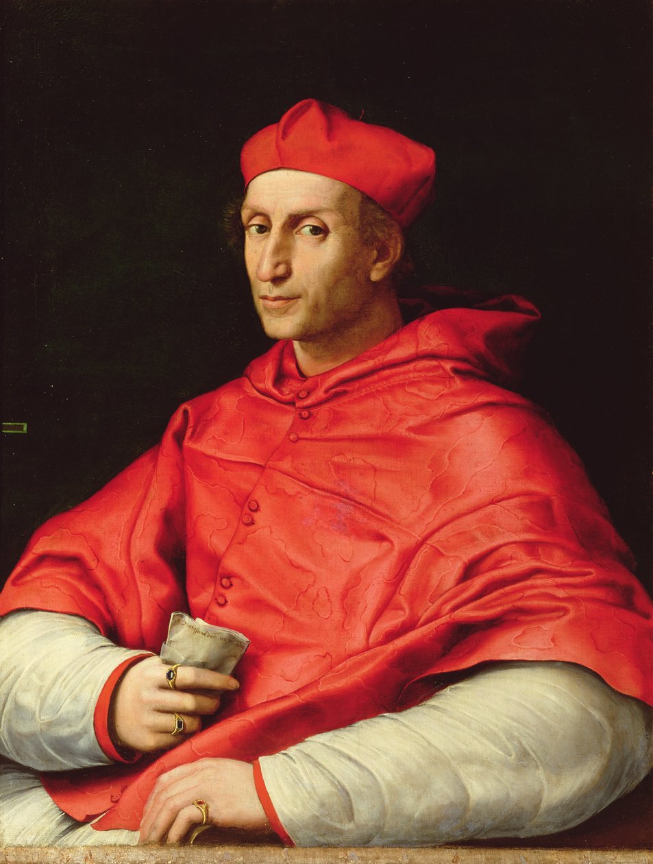 Porträtt av kardinal Dovizzi de Bibbiena (1470-1520) av Raffaello Sanzio Raphael