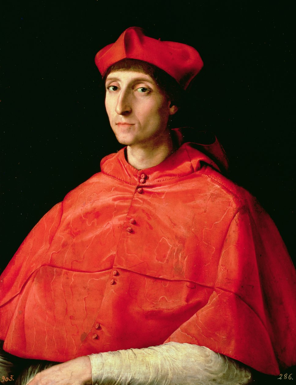 Porträtt av en kardinal av Raffaello Sanzio Raphael