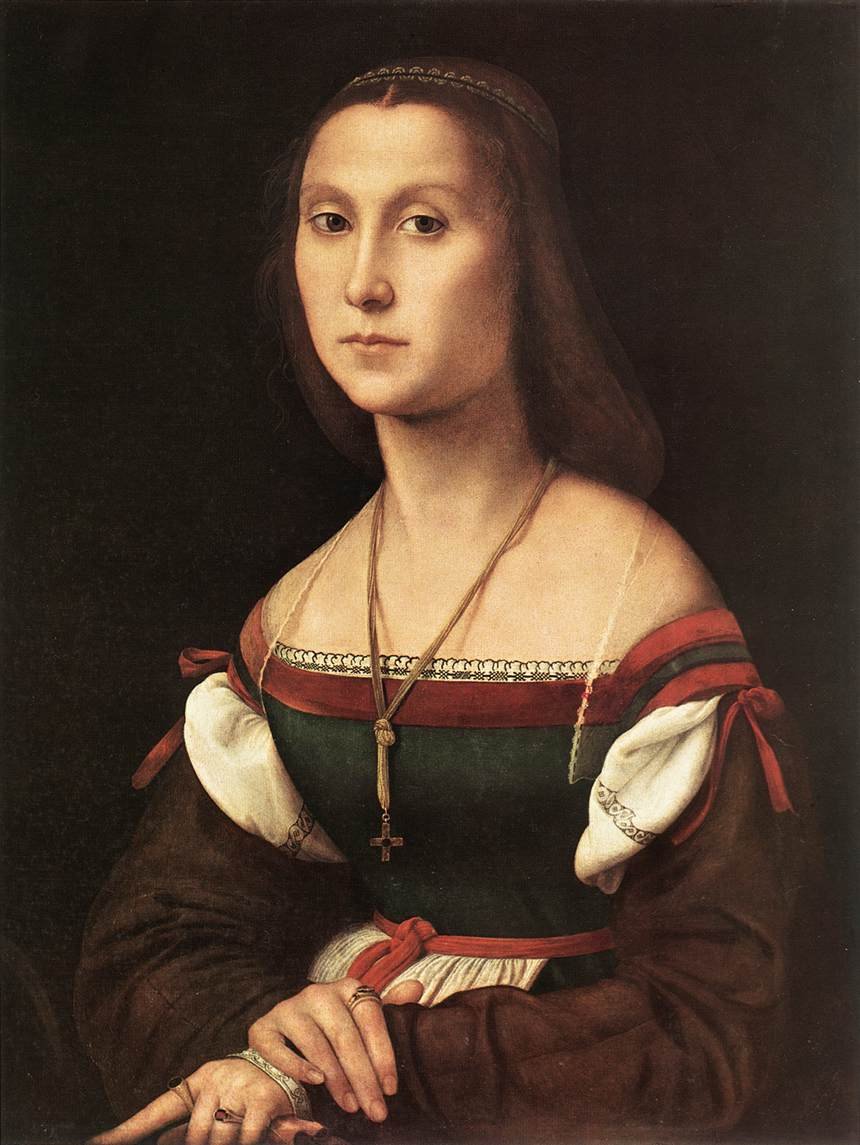 Portrait of a Woman av Raffaello Sanzio Raphael