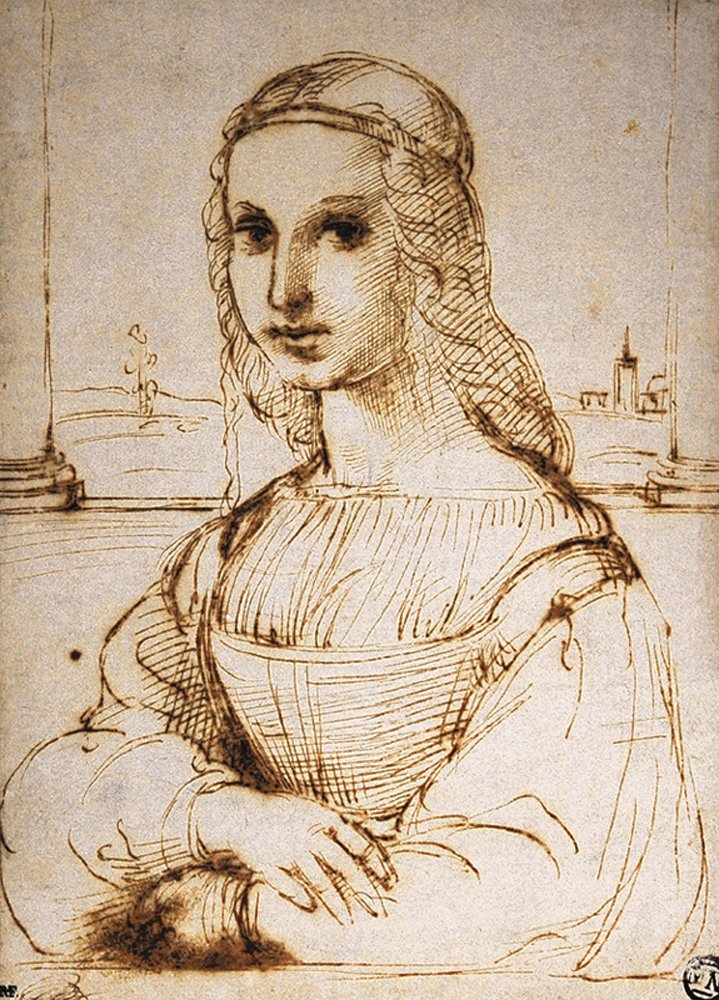 Portrait of a Young Woman  av Raffaello Sanzio Raphael