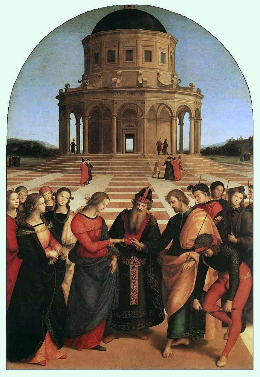 Spozalizio av Raffaello Sanzio Raphael