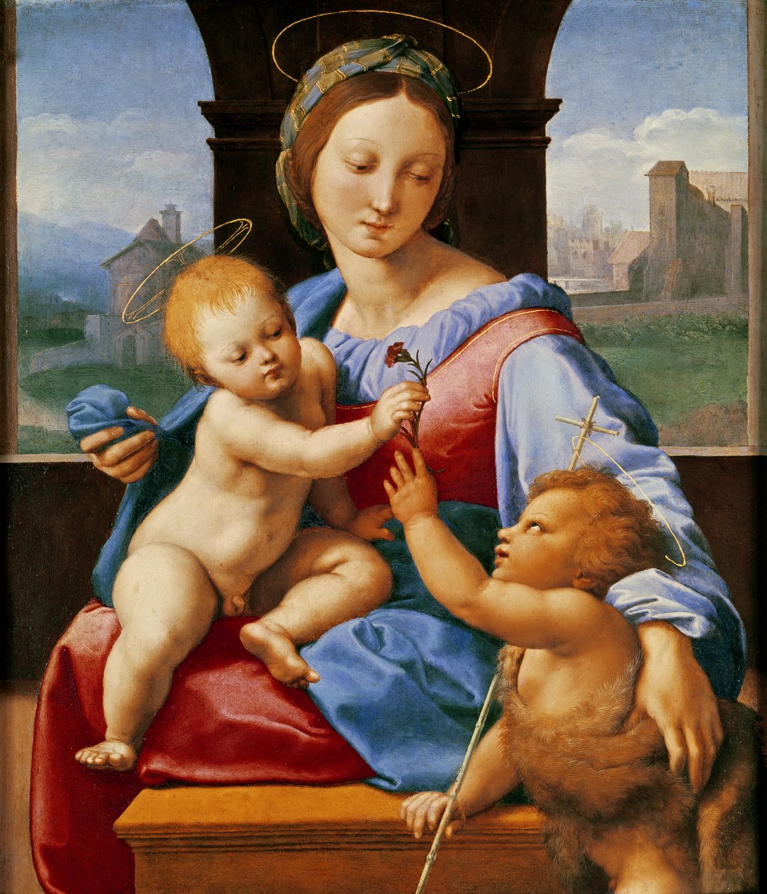 Aldobrandini Madonna eller Garvagh Madonna , c.1509-10swed av Raffaello Sanzio Raphael