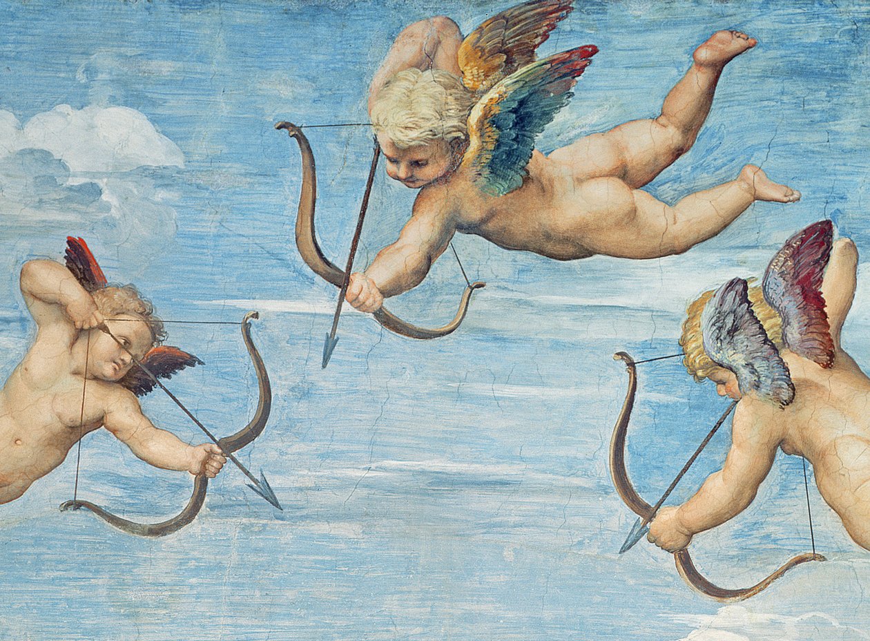 The Triumph of Galatea, 1512-14 (faamatalaga o le 56473)swed av Raffaello Sanzio Raphael