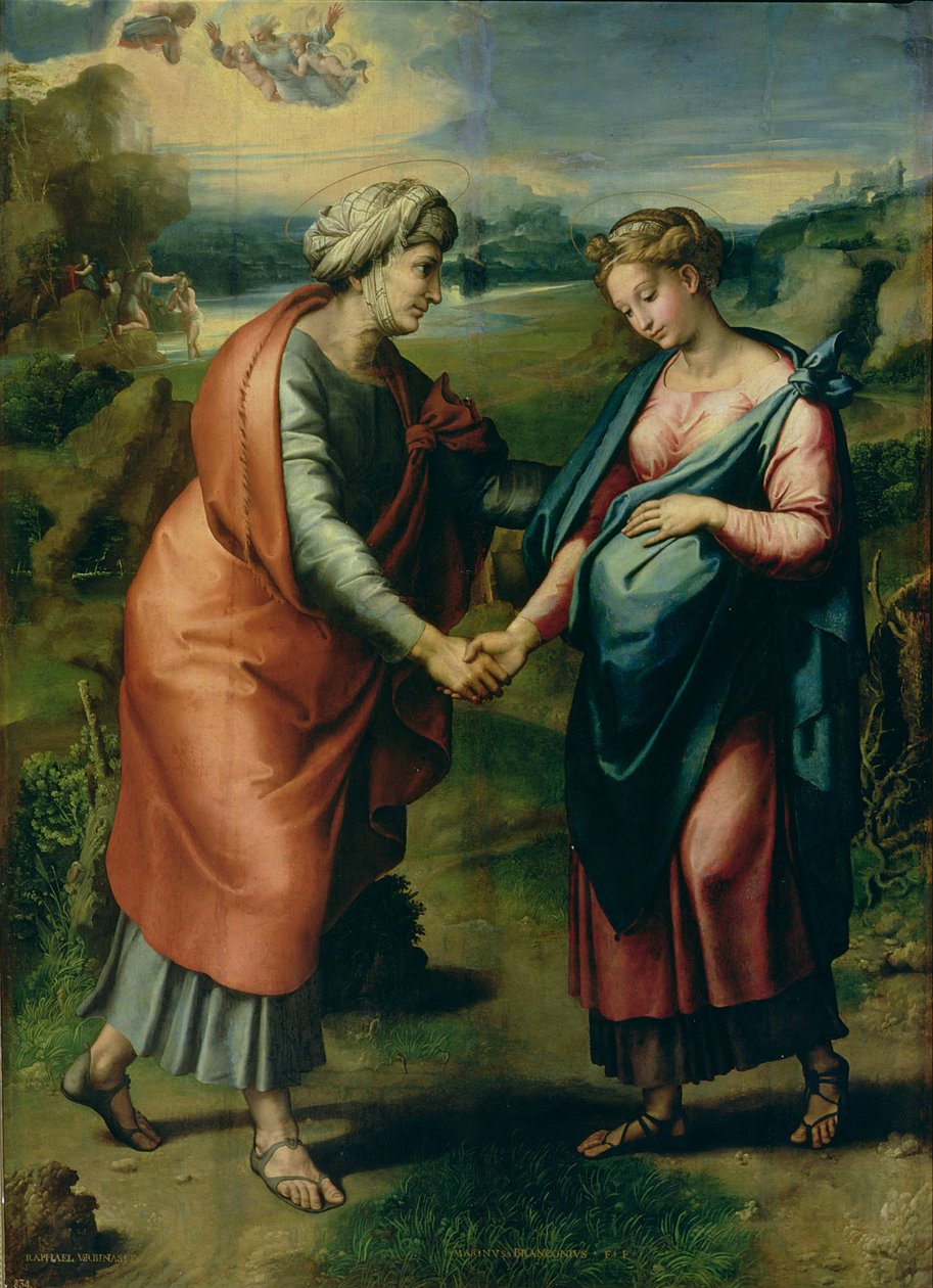 Besöket av Raffaello Sanzio Raphael