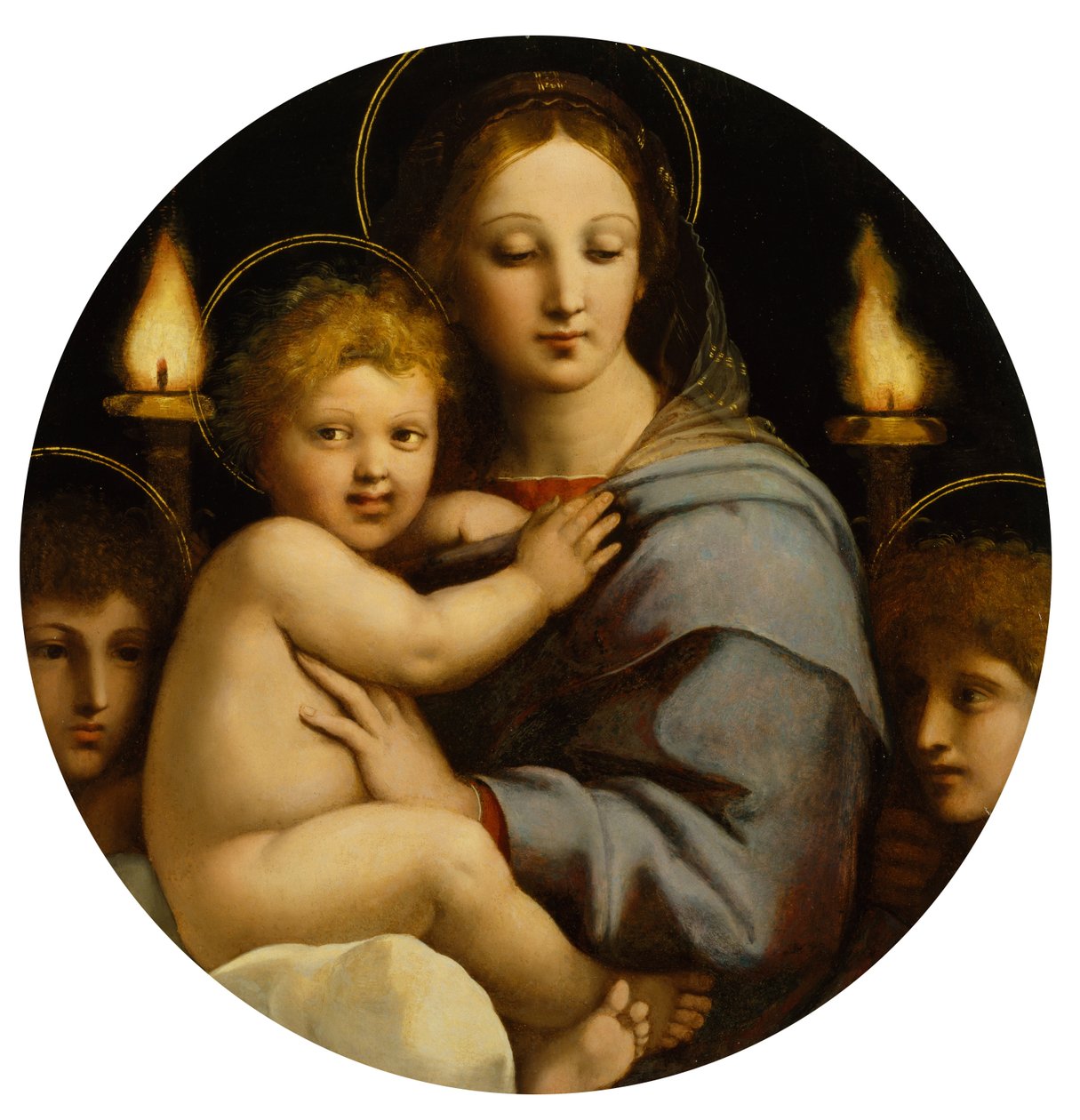 Madonna of the Candelabra av Raffaello Sanzio Raphael