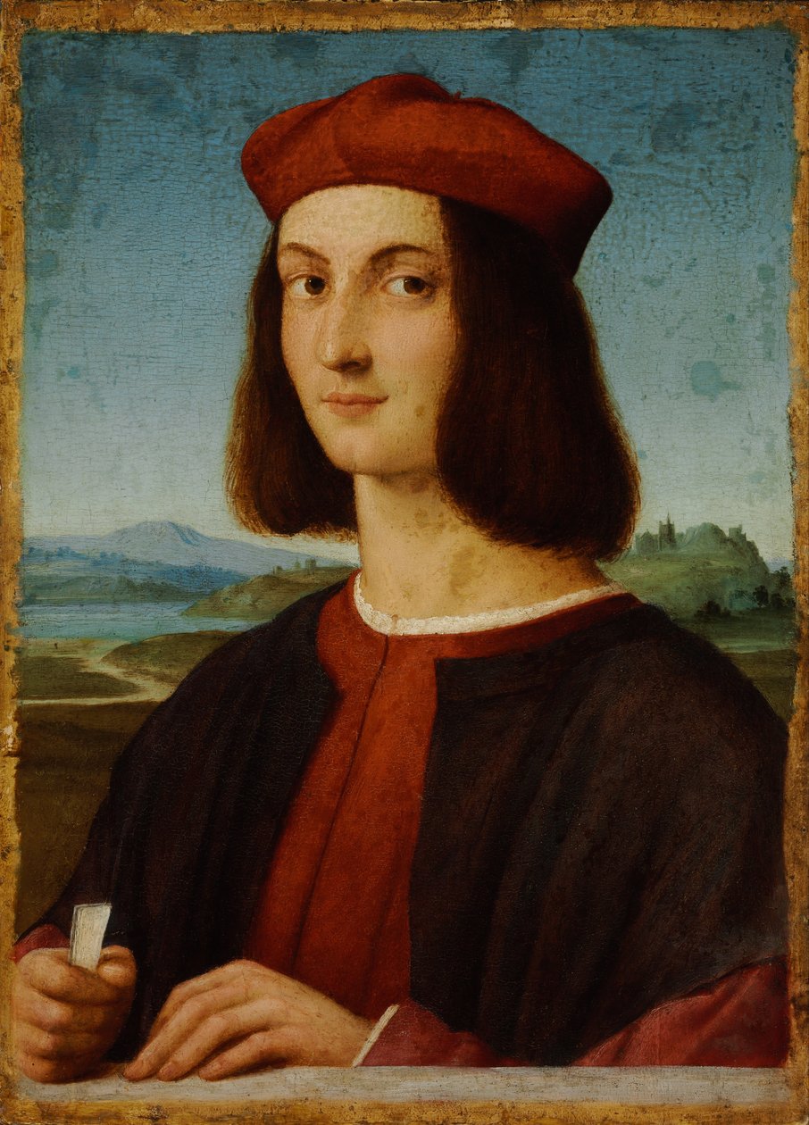Portrait of Pietro Bembo av Raffaello Sanzio Raphael