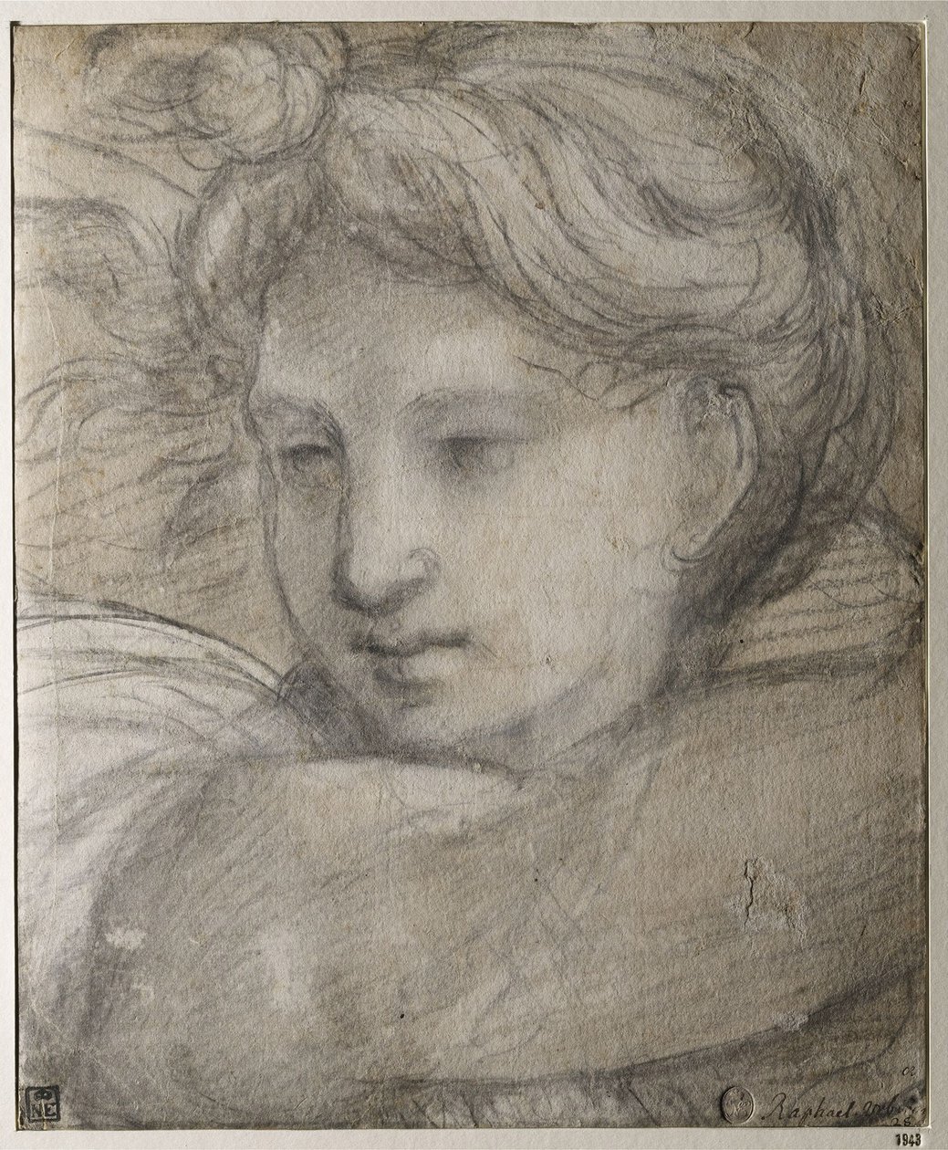 Chef för en ängel, ca. 1520 av Raffaello Sanzio Raphael