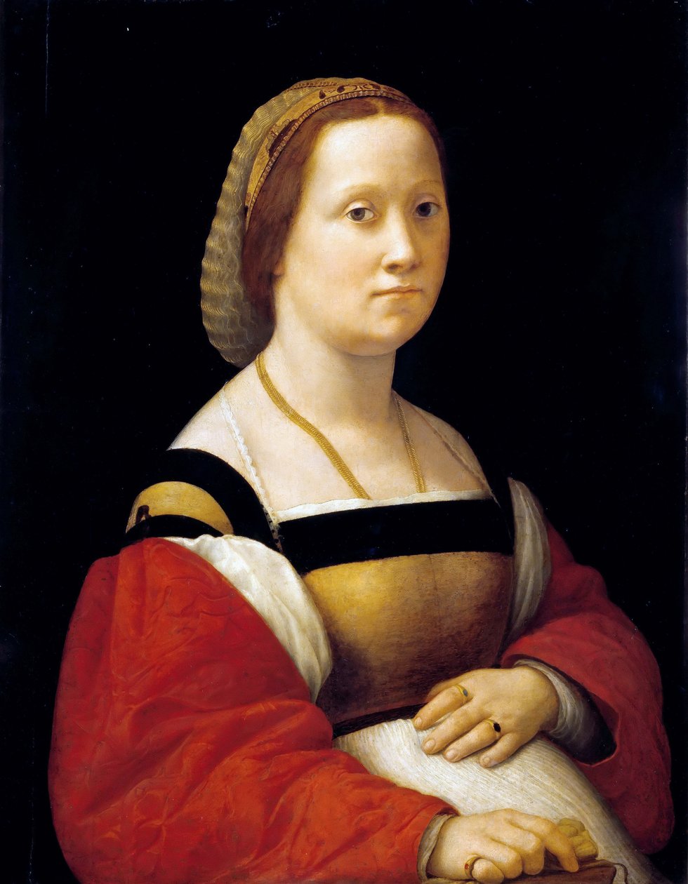 Den gravida kvinnan, 1505-1506. av Raffaello Sanzio Raphael