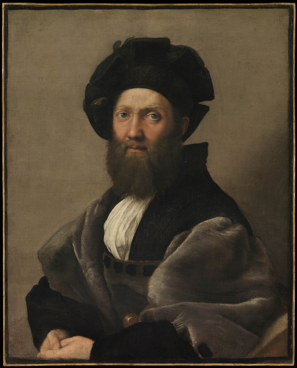 Porträtt av Baldassare Castiglione, ca 1515 av Raffaello Sanzio Raphael