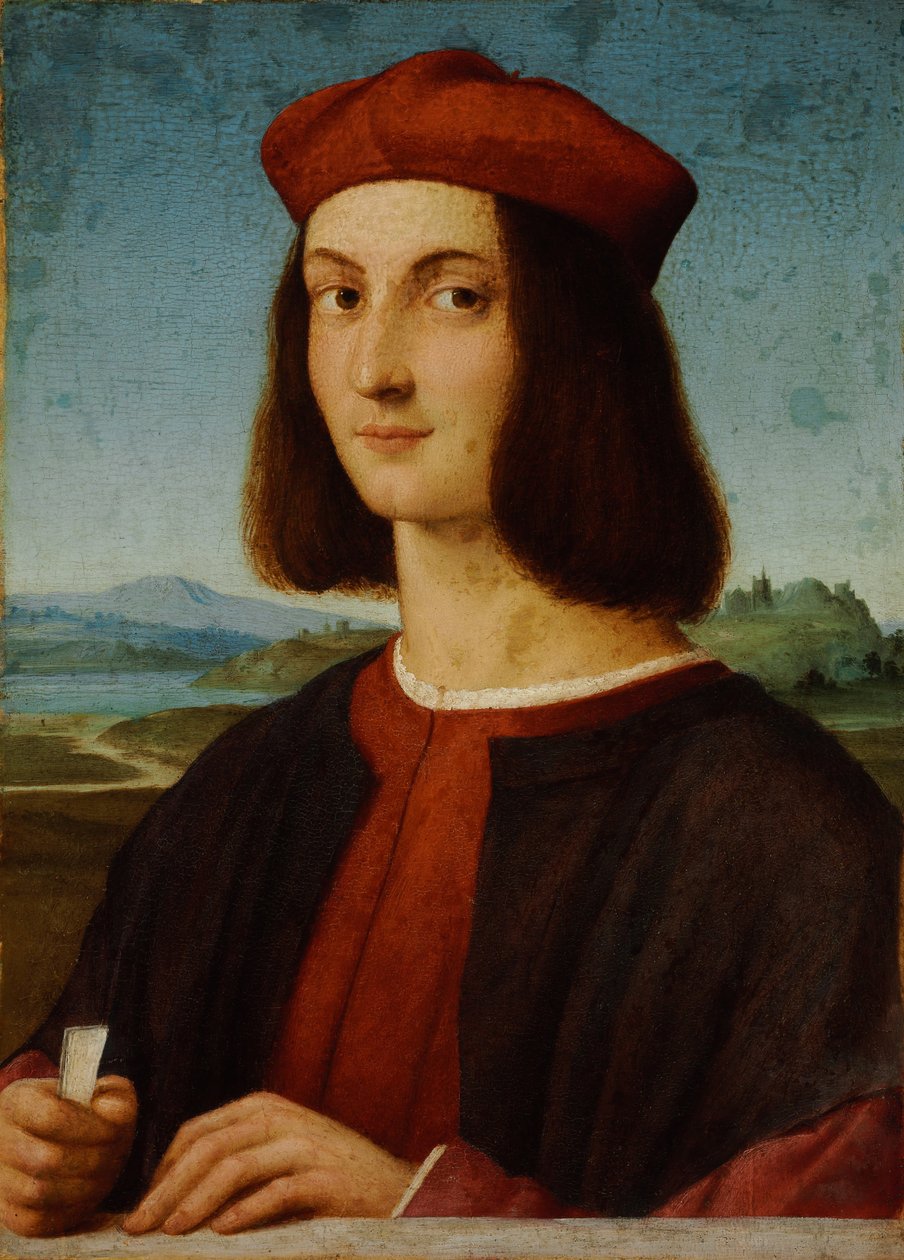 Porträtt av Pietro Bembo av Raffaello Sanzio Raphael