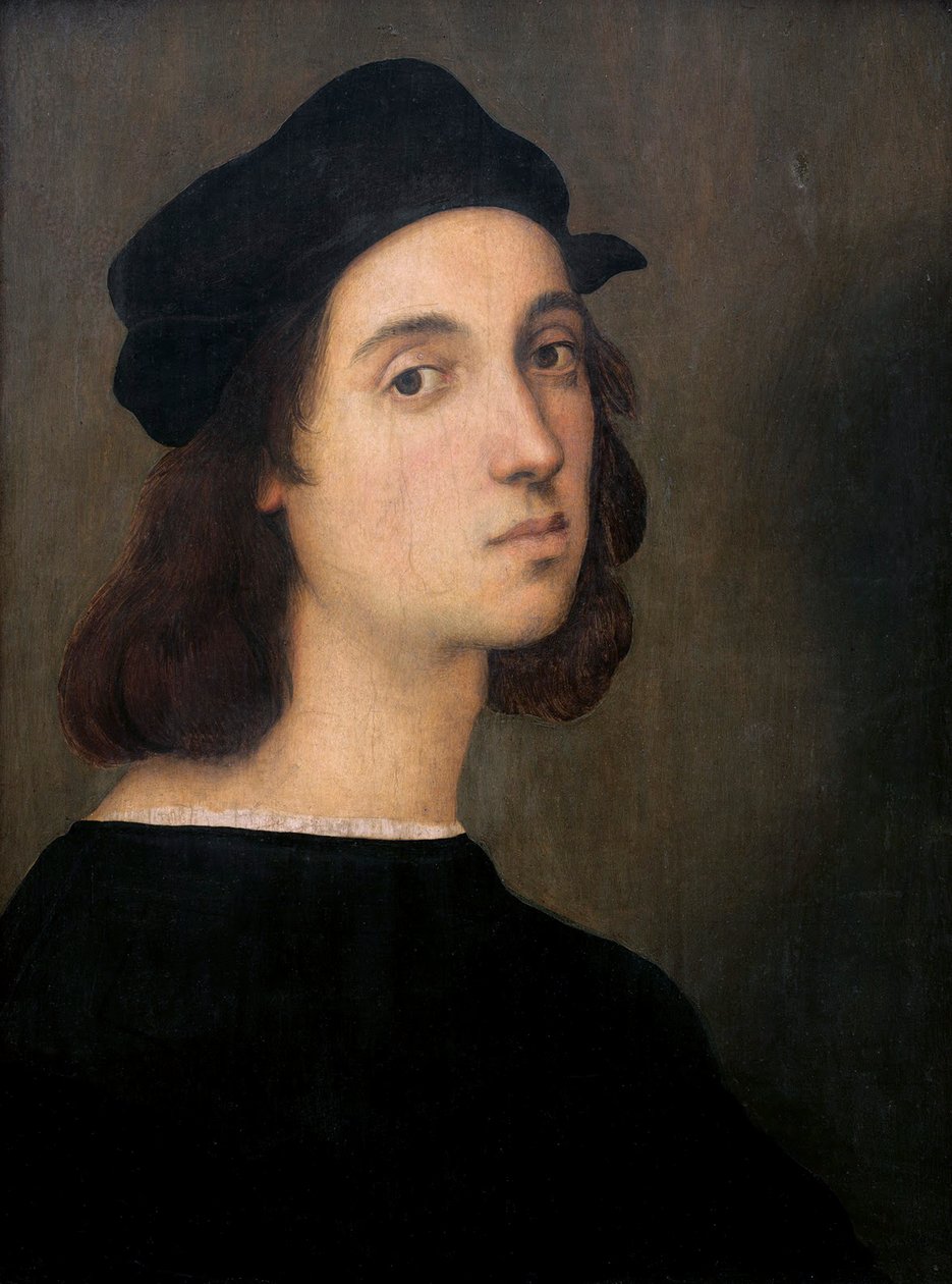 Självporträtt, 1505-1506 av Raffaello Sanzio Raphael