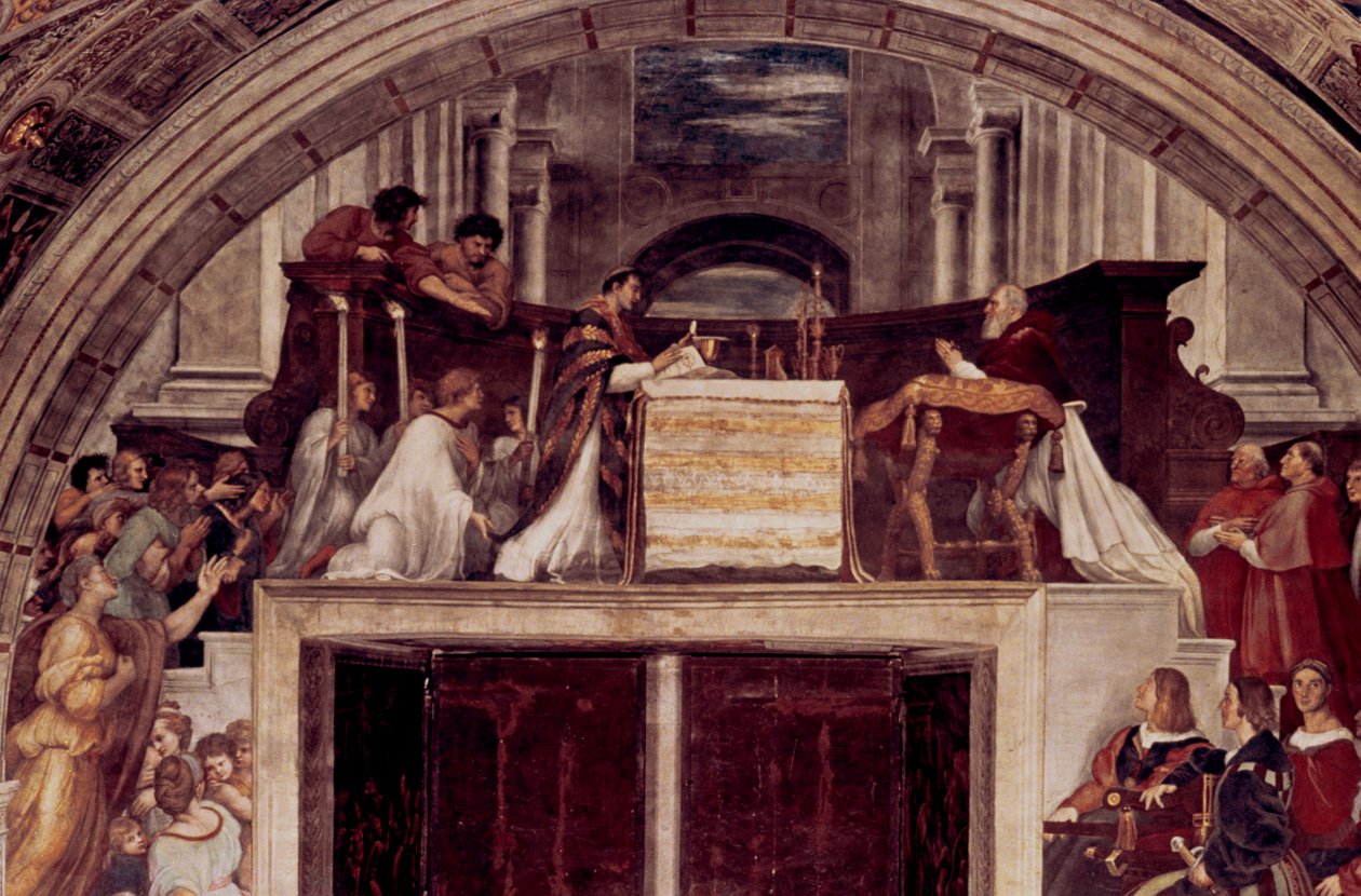 Mässan i Bolsena, 1512 av Raffaello Sanzio Raphael