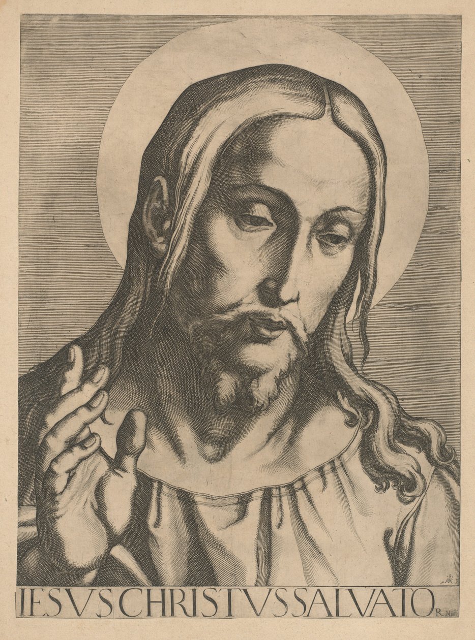 Byst av Kristus av Raffaello Schiaminossi