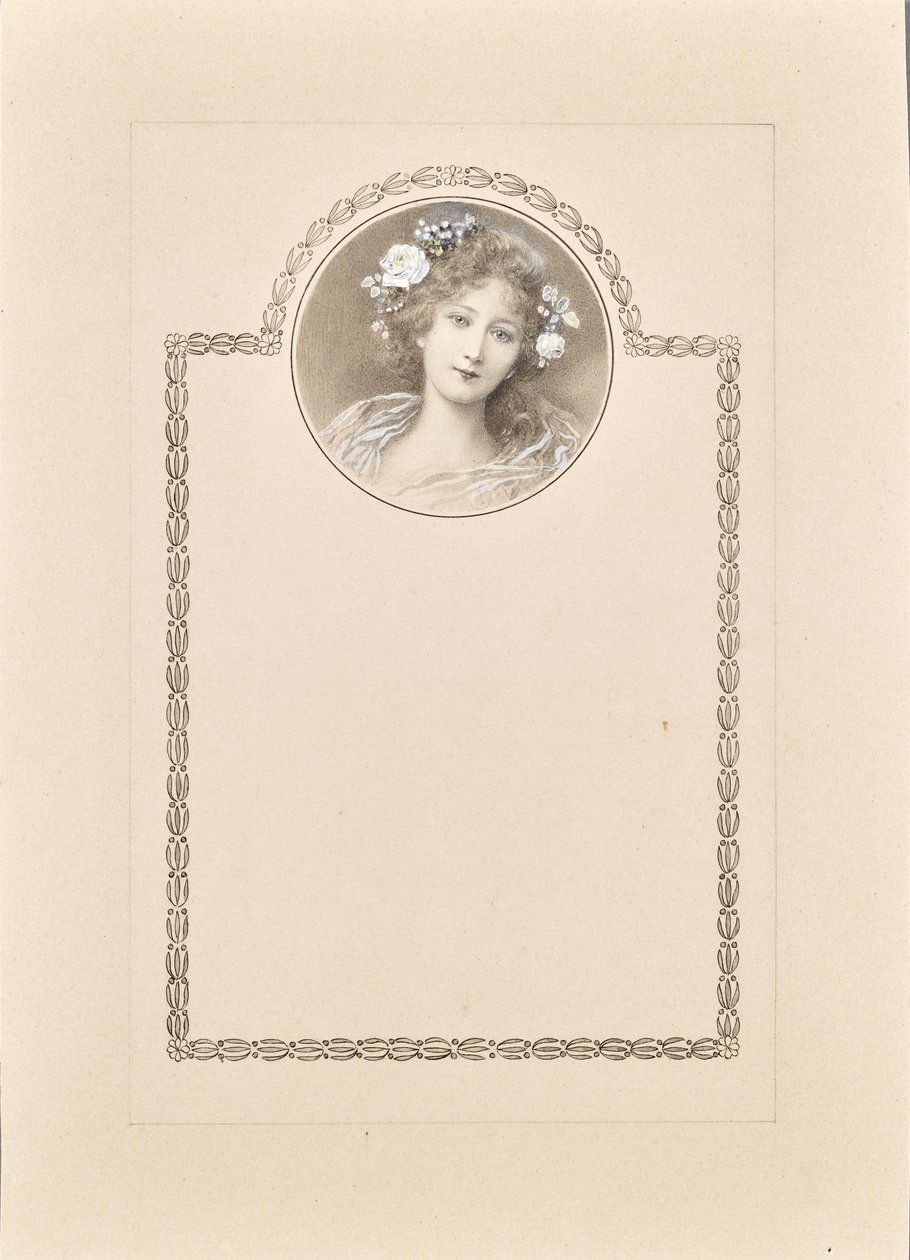 Design för gratulationskort av Raimund Ritter Von Brennerstein Wichera