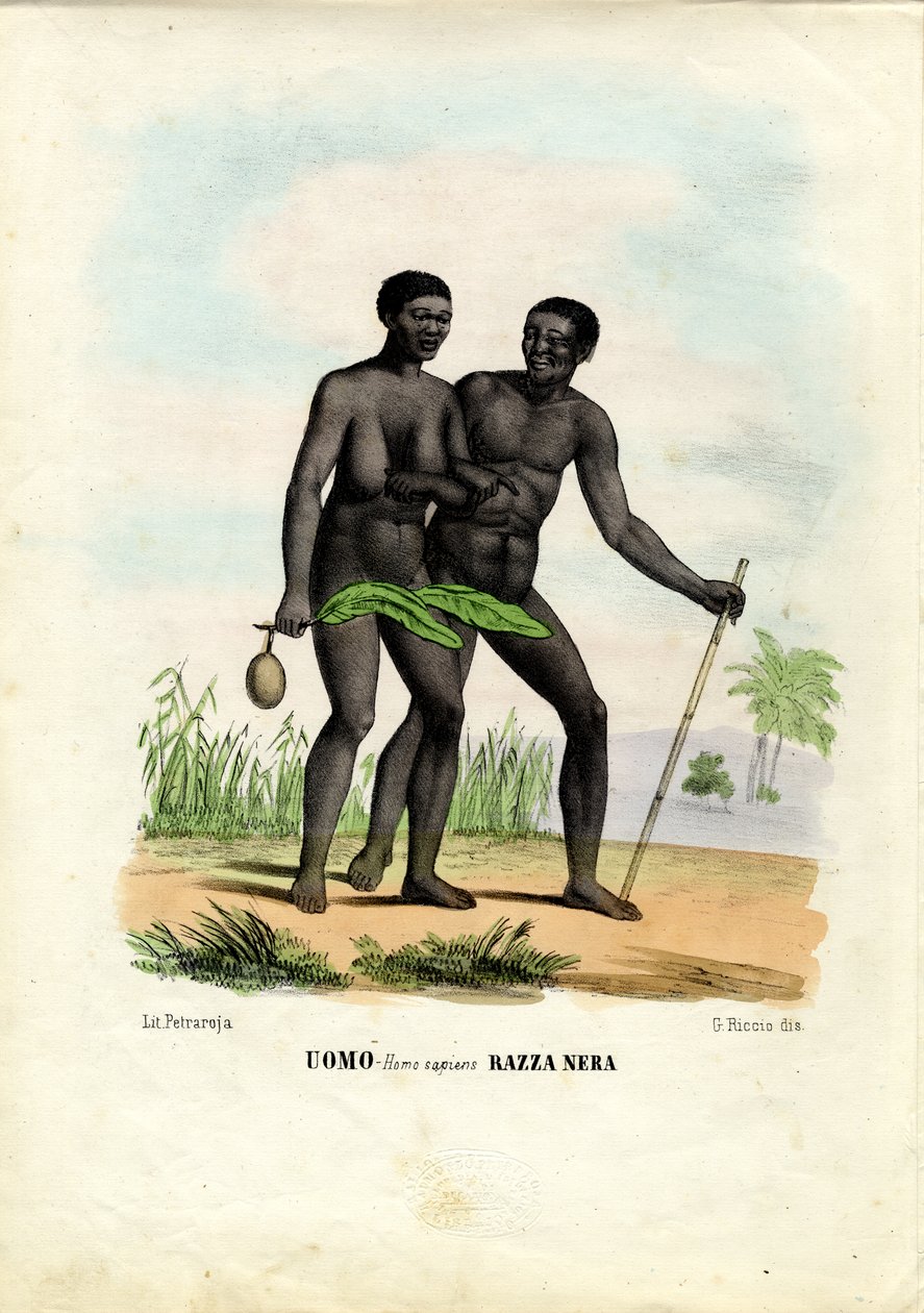 Svarta människor, 1863-79 av Raimundo Petraroja