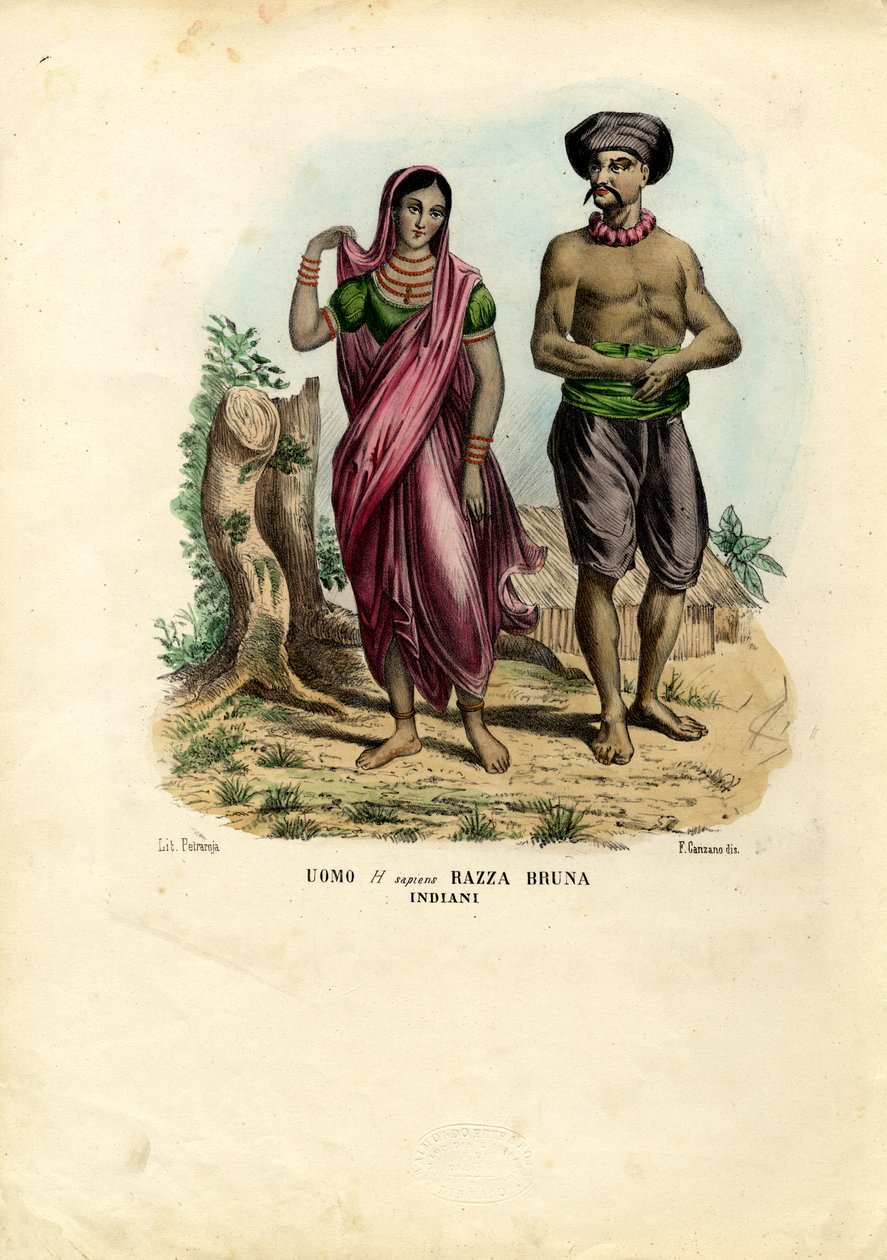 Indianer, 1863-79 av Raimundo Petraroja
