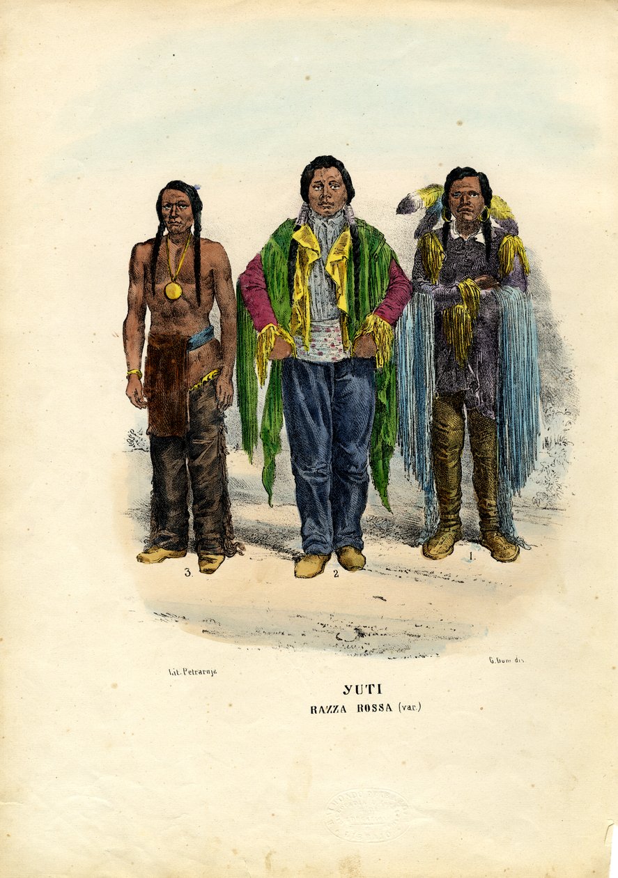 Yuti-indianer, 1863-79 av Raimundo Petraroja