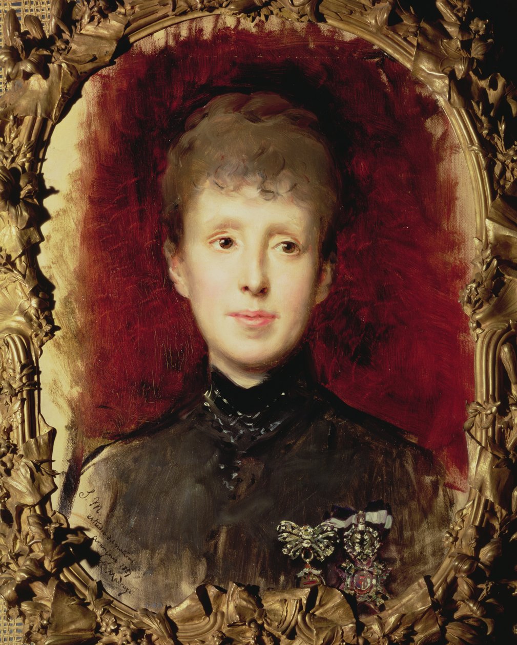 Marie Christine av Habsburg, 1887 av Raimundo de Madrazo y Garreta