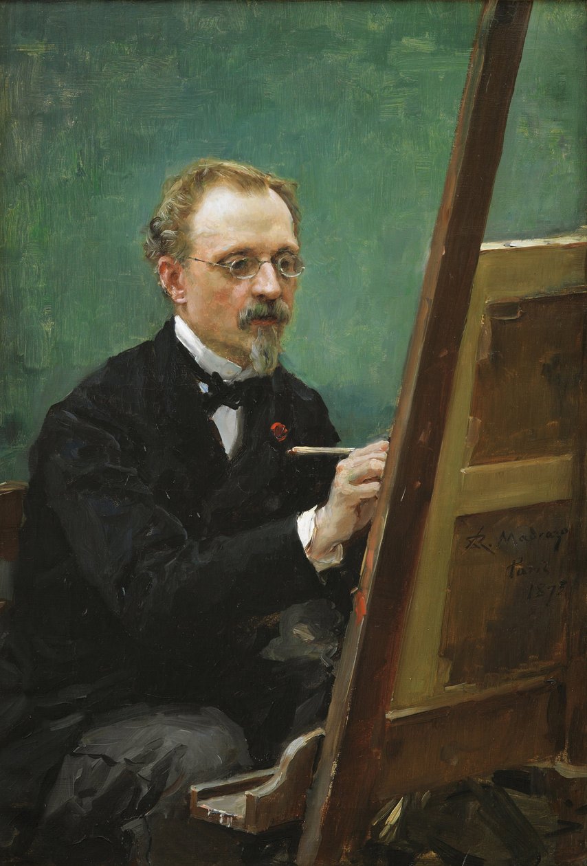 Porträtt av Federico de Madrazo, 1875 av Raimundo de Madrazo y Garreta