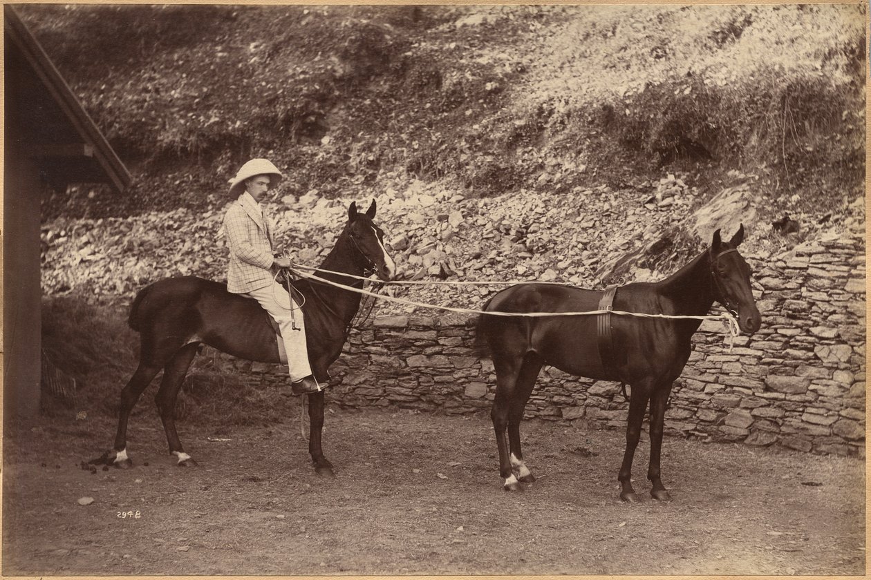 Kapten H. S. Rawhinson (framsida) av Raja Deen Dayal