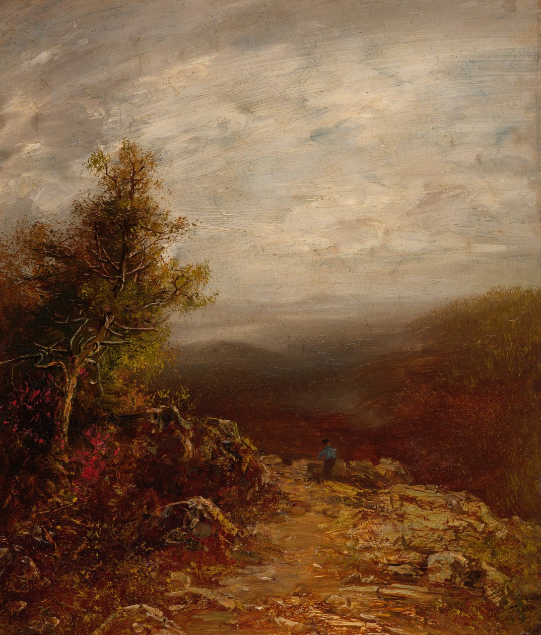 Ovanför molnen av Ralph Albert Blakelock
