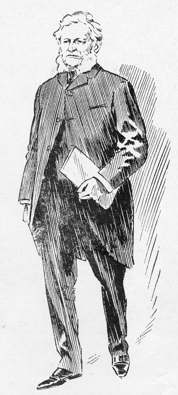 Quite a Stranger: Mr. Jesse Collings, från en artikel med titeln 