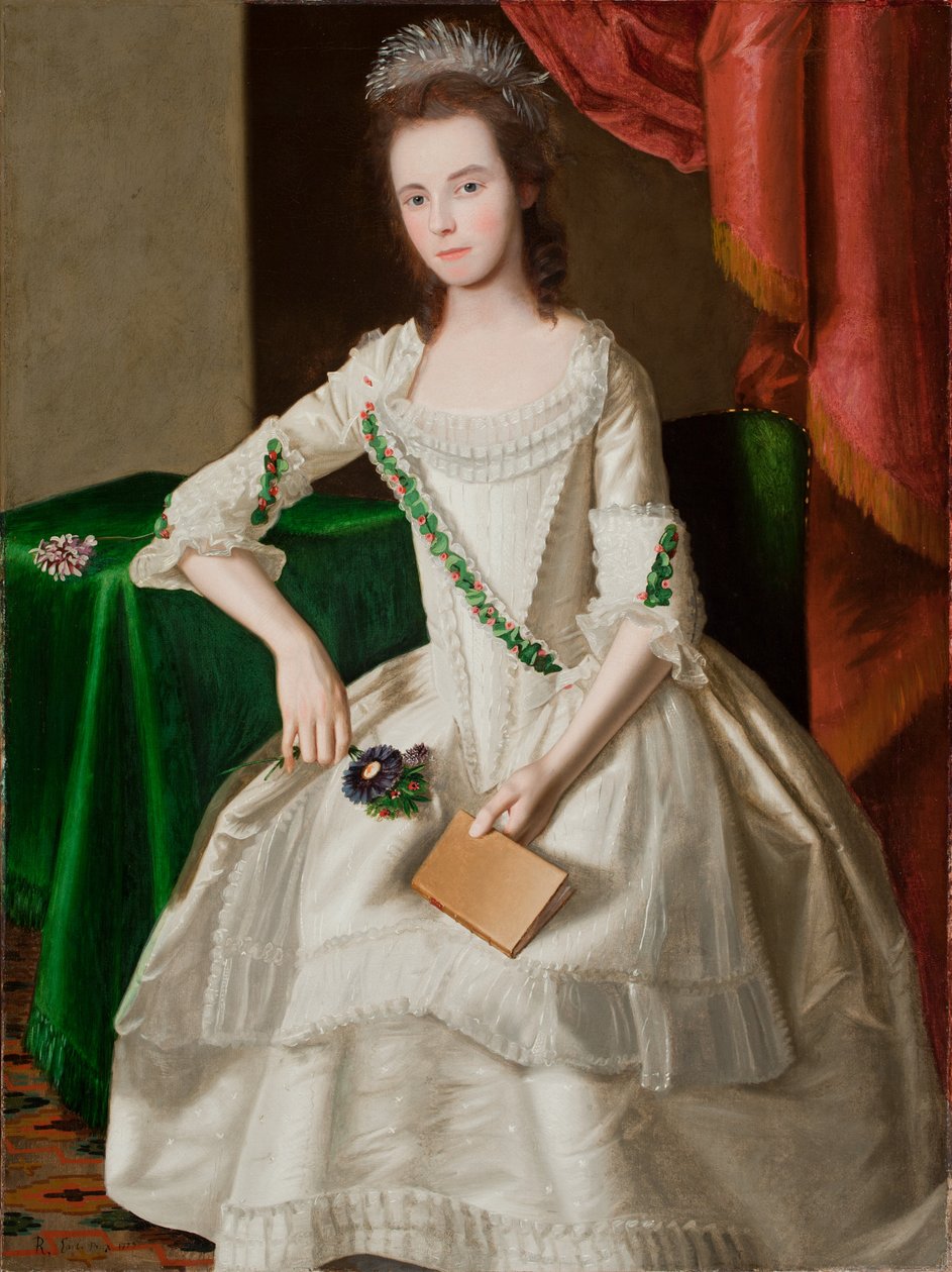 Portrait of Mary Ann Carpenter (1751-1801) Mrs Thomas Forster, 1779  av Ralph Earl