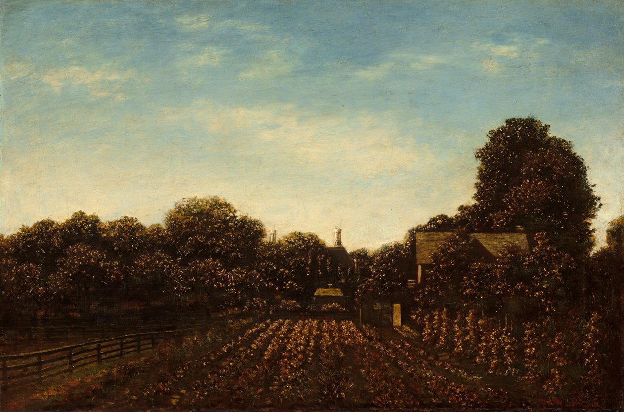 Konstnärens trädgård av Ralph Albert Blakelock