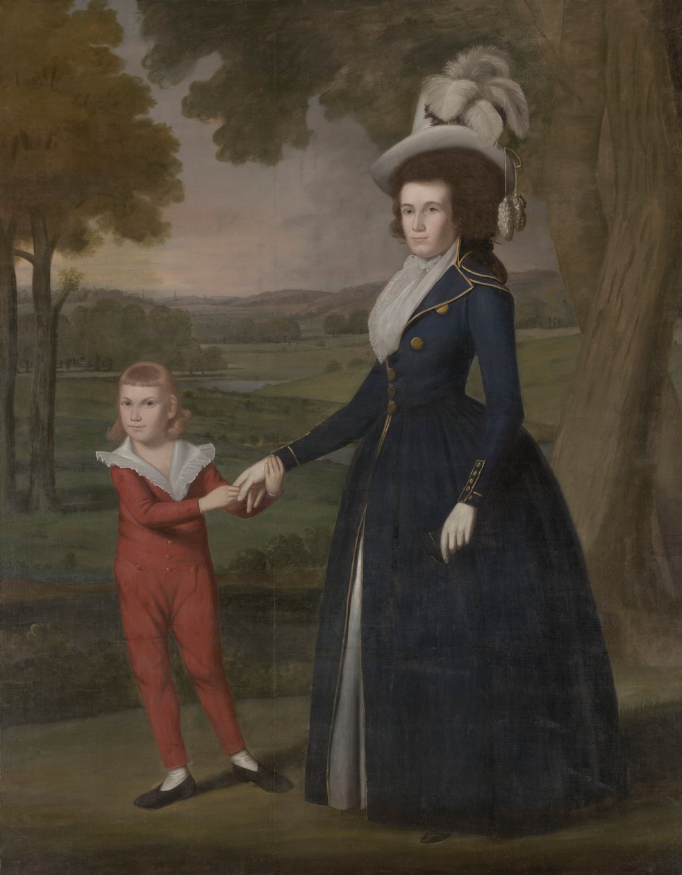 Laura Wolcott Moseley och Charles Moseley (1761 av Ralph Earl