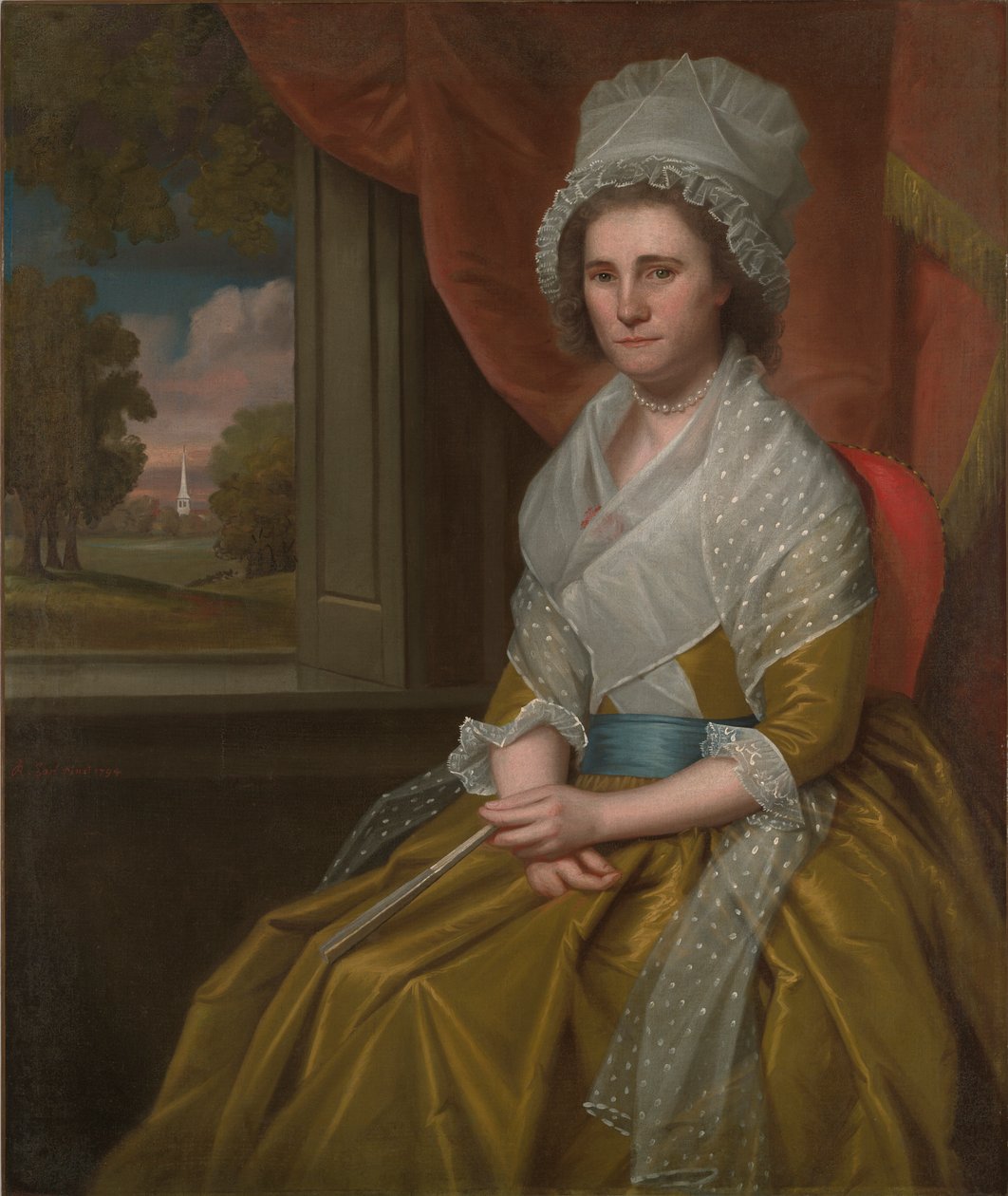 Mary Sylvester Welles Davenport (1754 av Ralph Earl