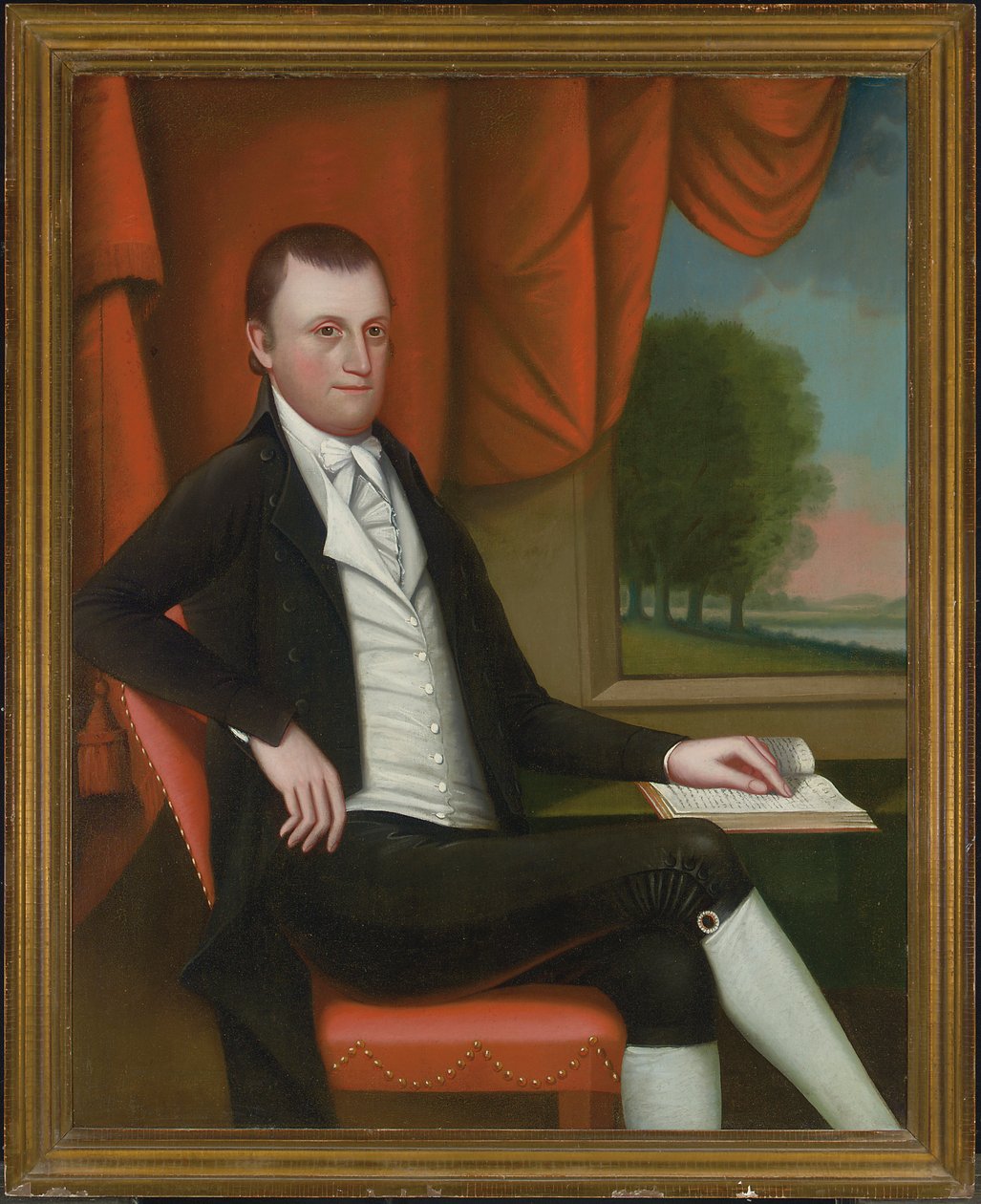 Herr Nathaniel Ruggles, 1804 av Ralph Eleaser Whiteside Earl