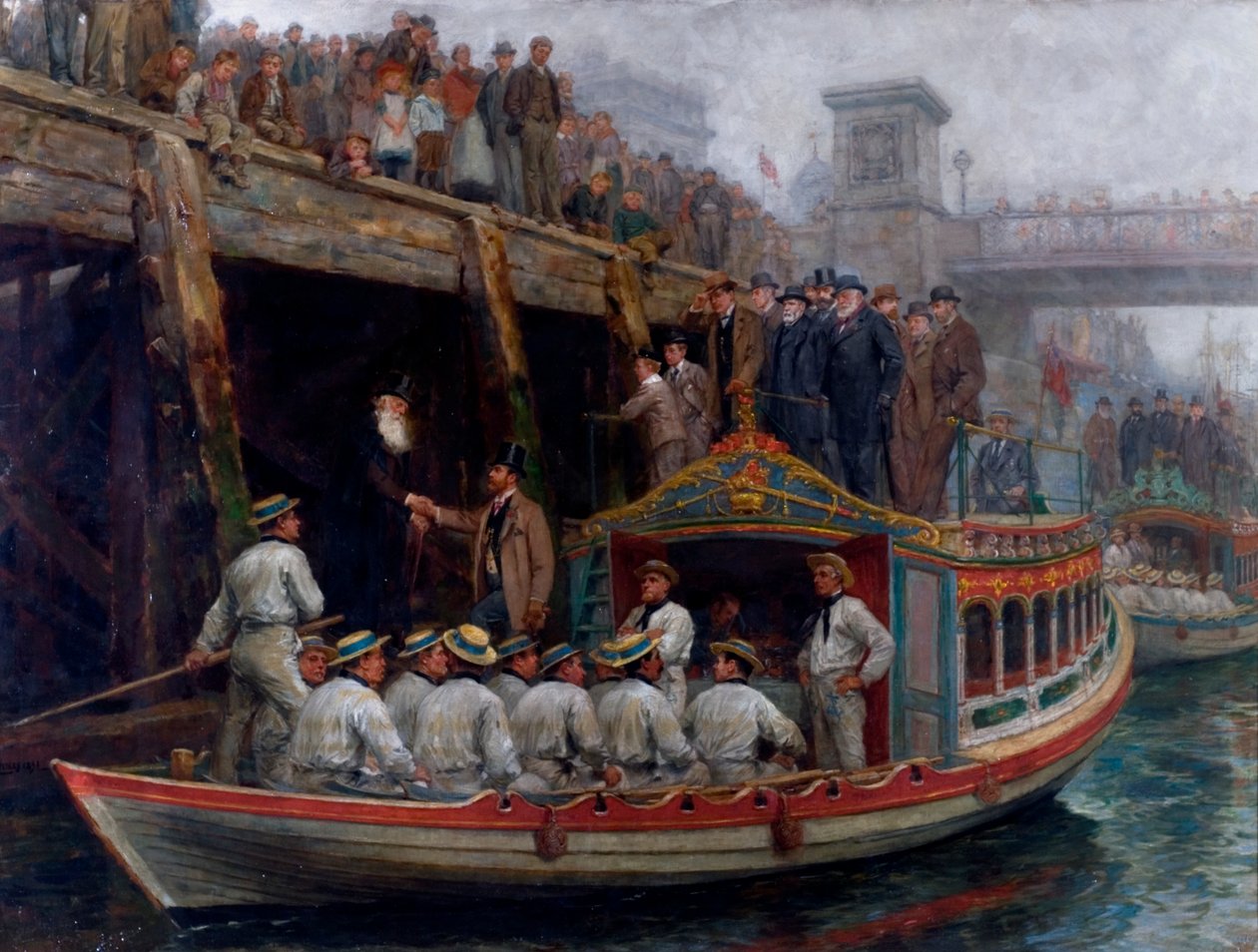 Pråmens dag, 1891 av Ralph Hedley