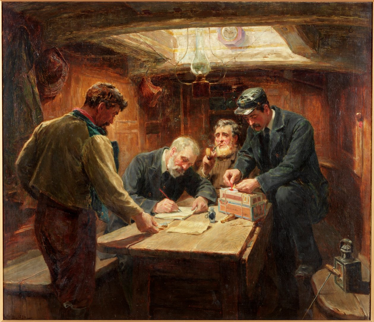 Betalda tullar, 1896 av Ralph Hedley