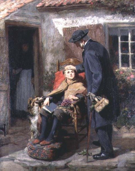 Den rehabiliterade eller pastorn av Ralph Hedley