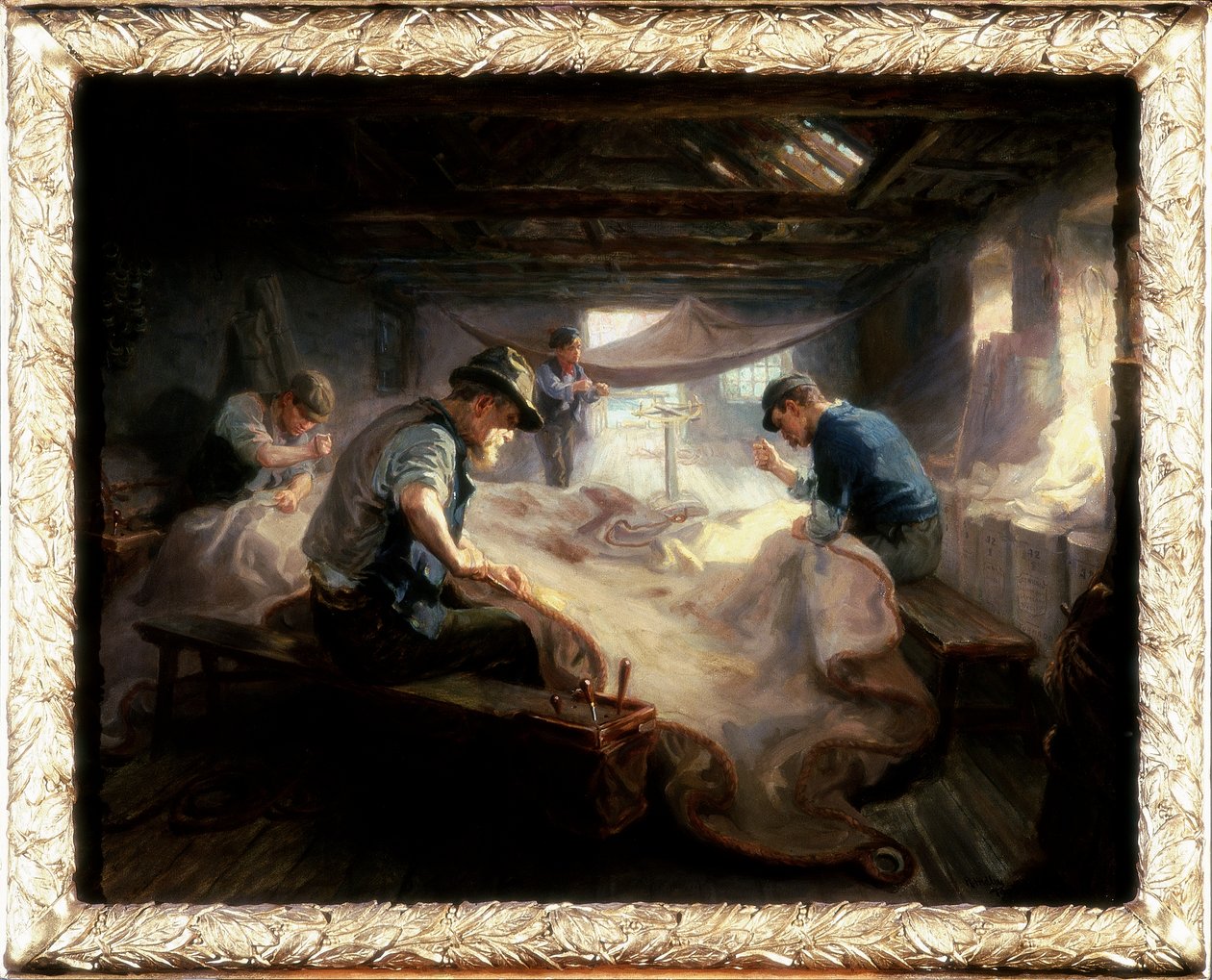 Segelloftet, 1908 av Ralph Hedley