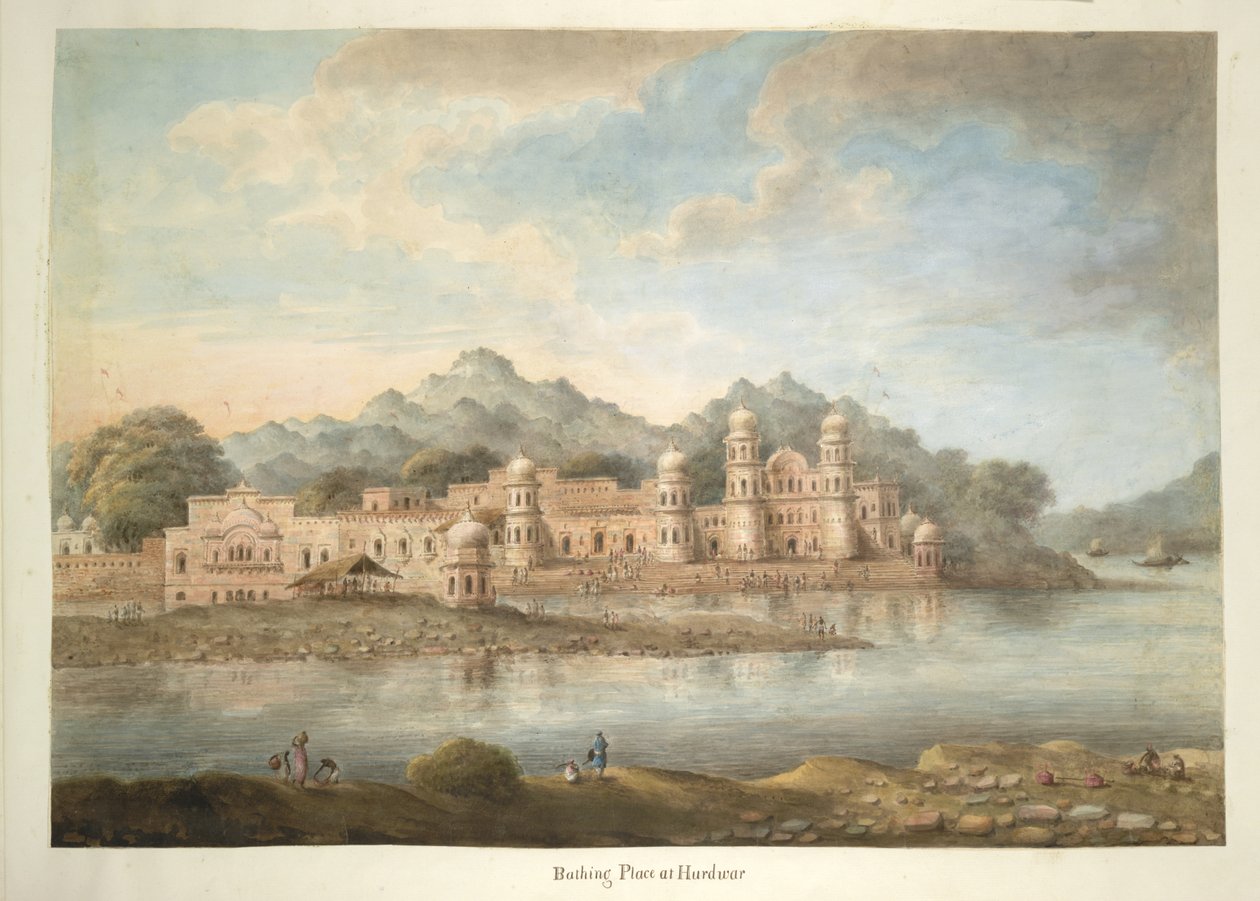 Ghats i Hardwar av Ram Sita