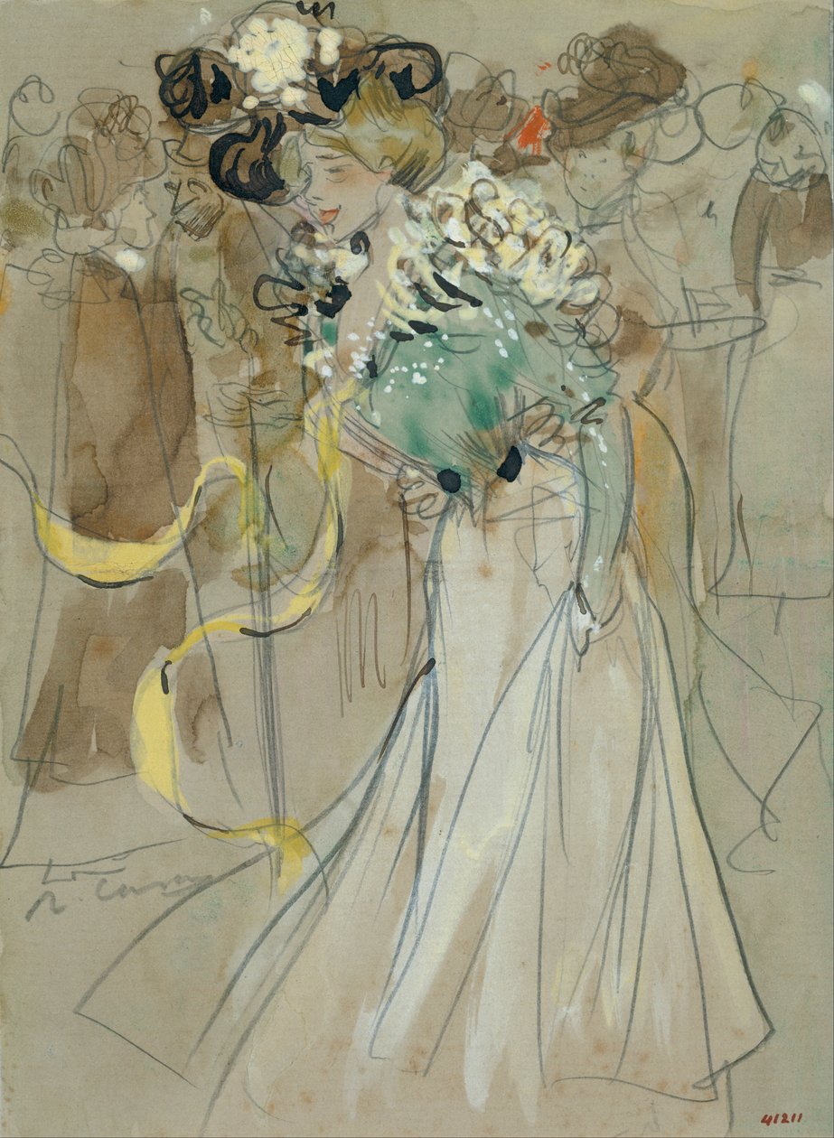 Firande i Toulon av Ramon Casas i Carbo