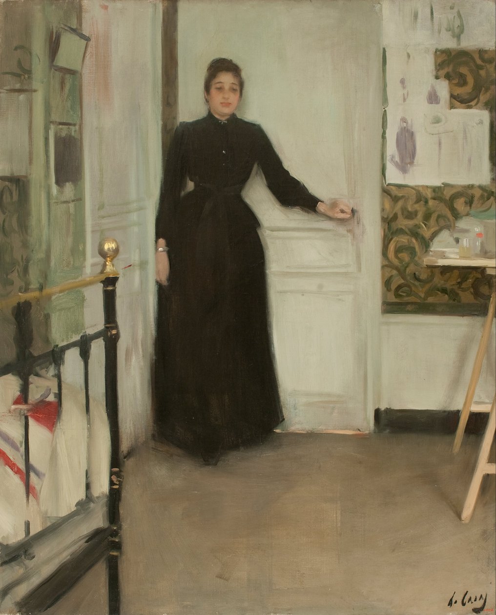 Interiör av Ramon Casas i Carbo