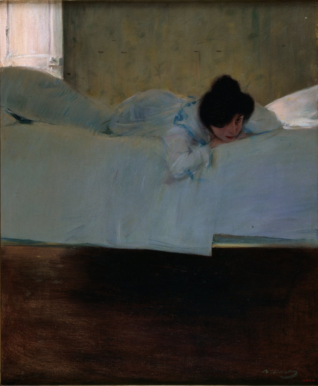 Lättja av Ramon Casas i Carbo