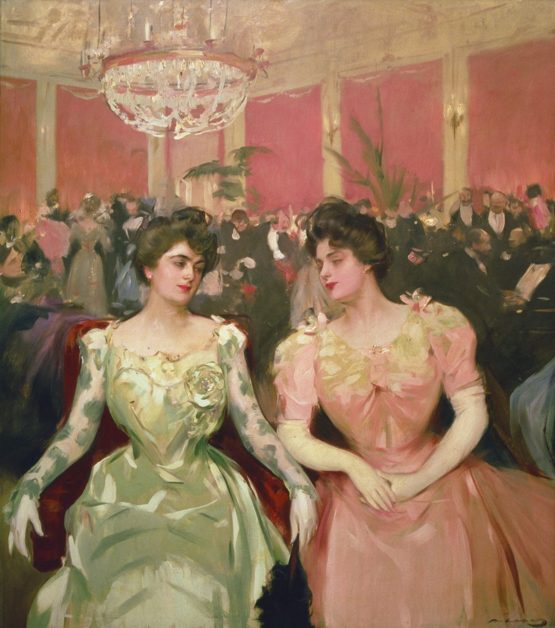 Vila rum av Ramon Casas i Carbo